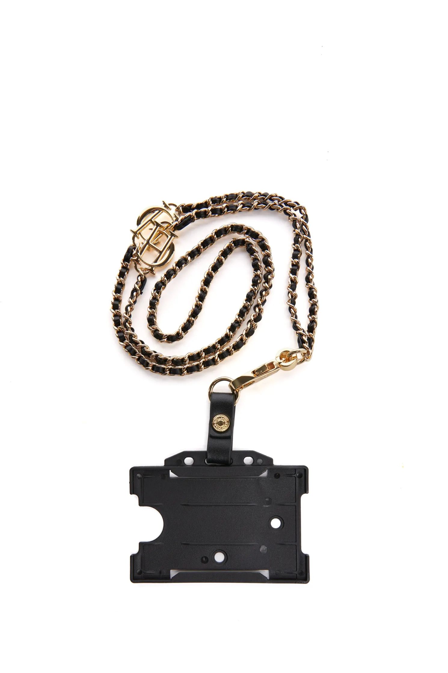 Monogram Lanyard (Black Gold)