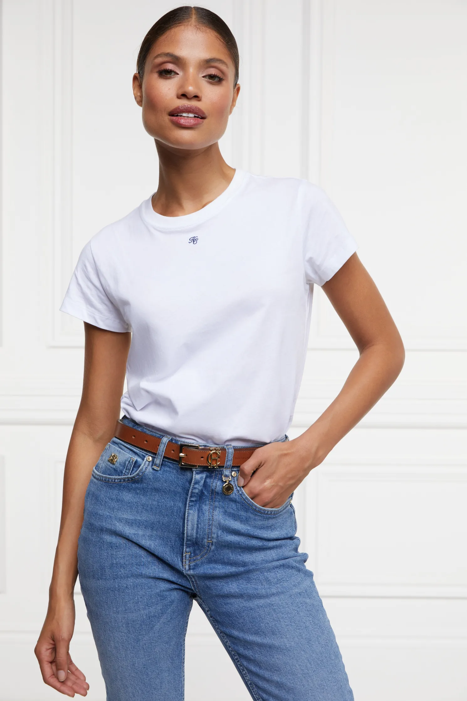 Monogram Tee (White)