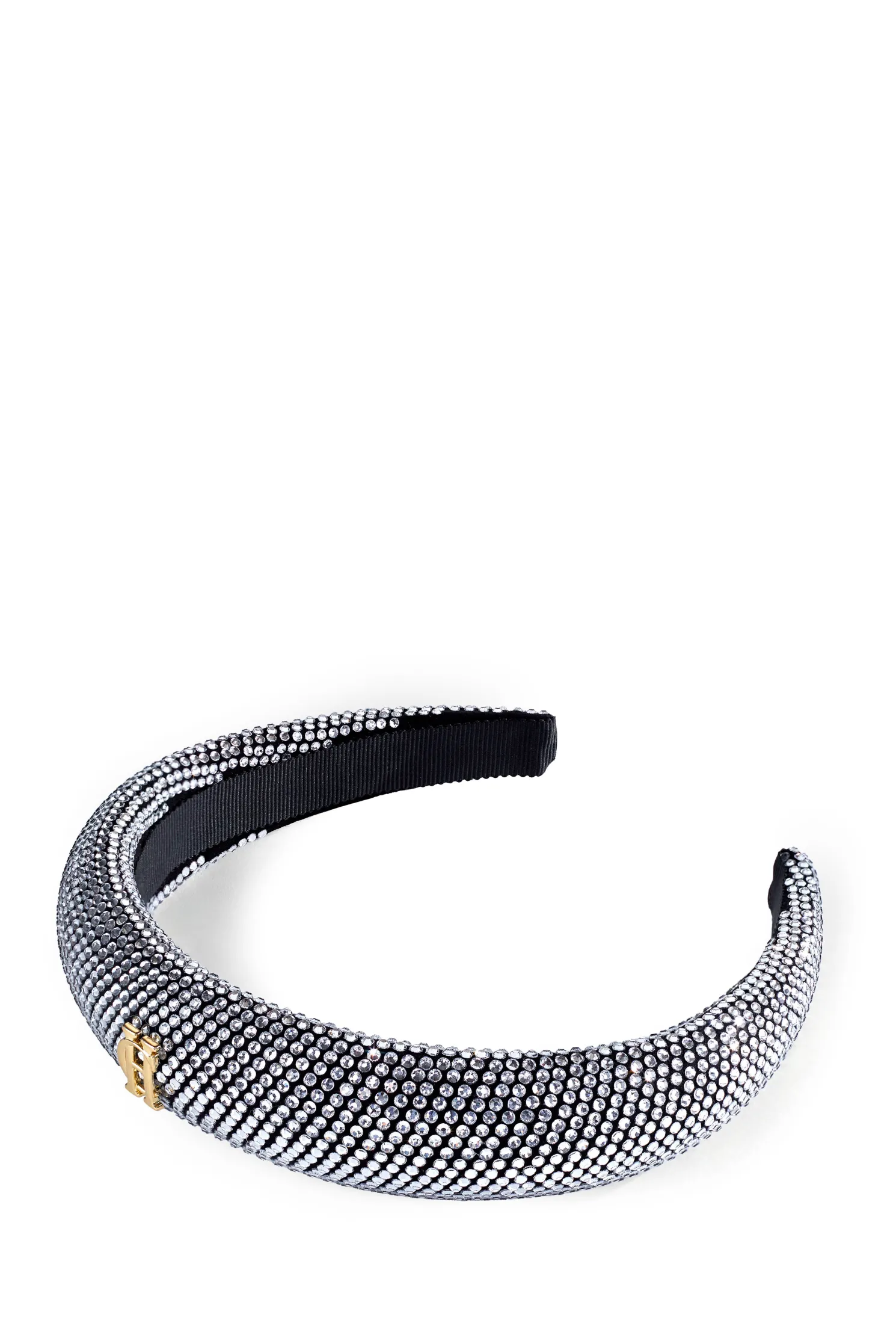 Narrow Headband (Silver Crystal)