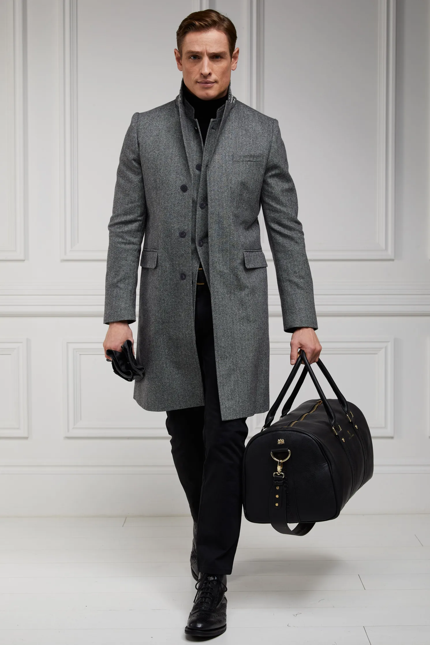 Nehru Gilet (Mono Herringbone)