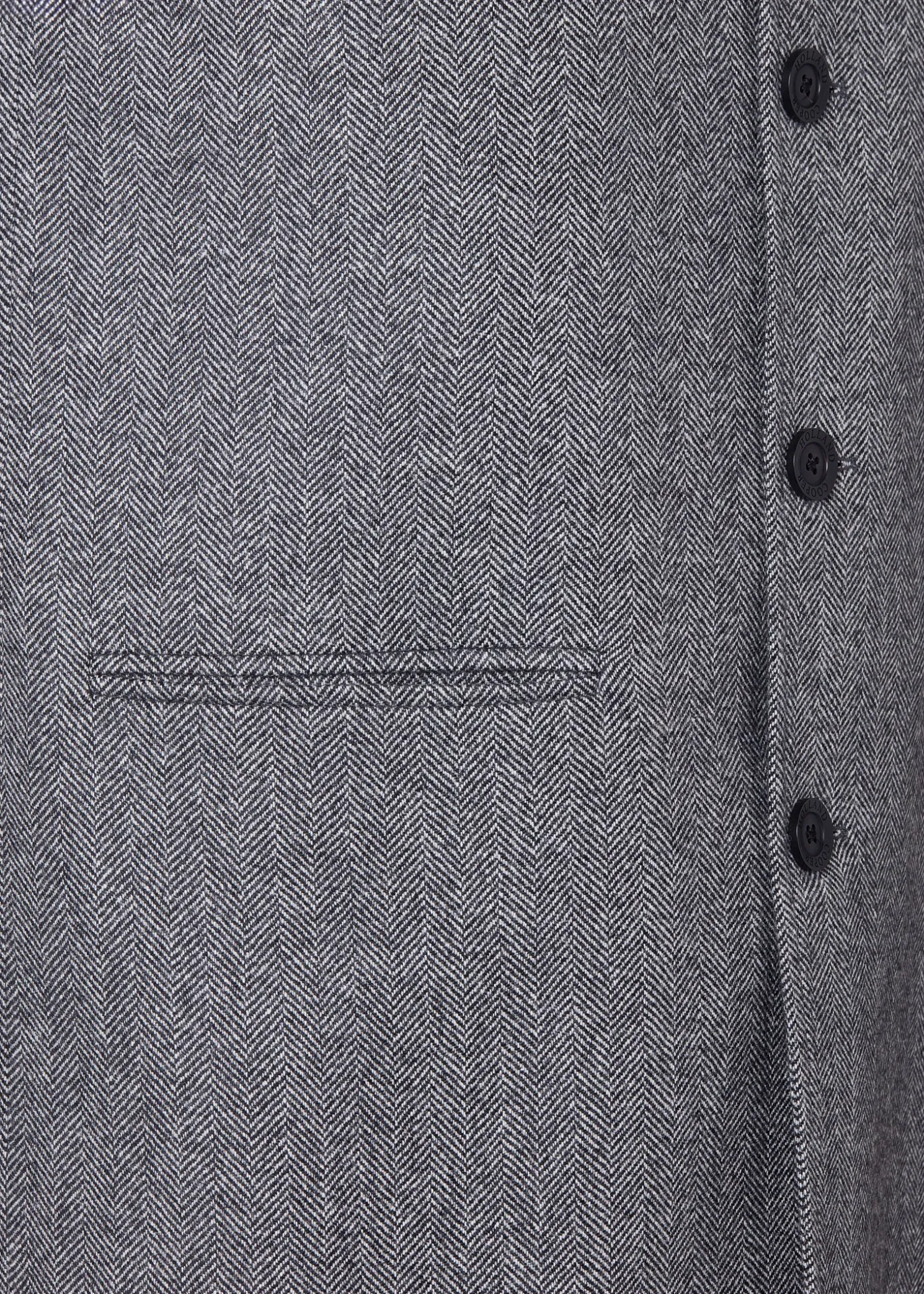 Nehru Gilet (Mono Herringbone)