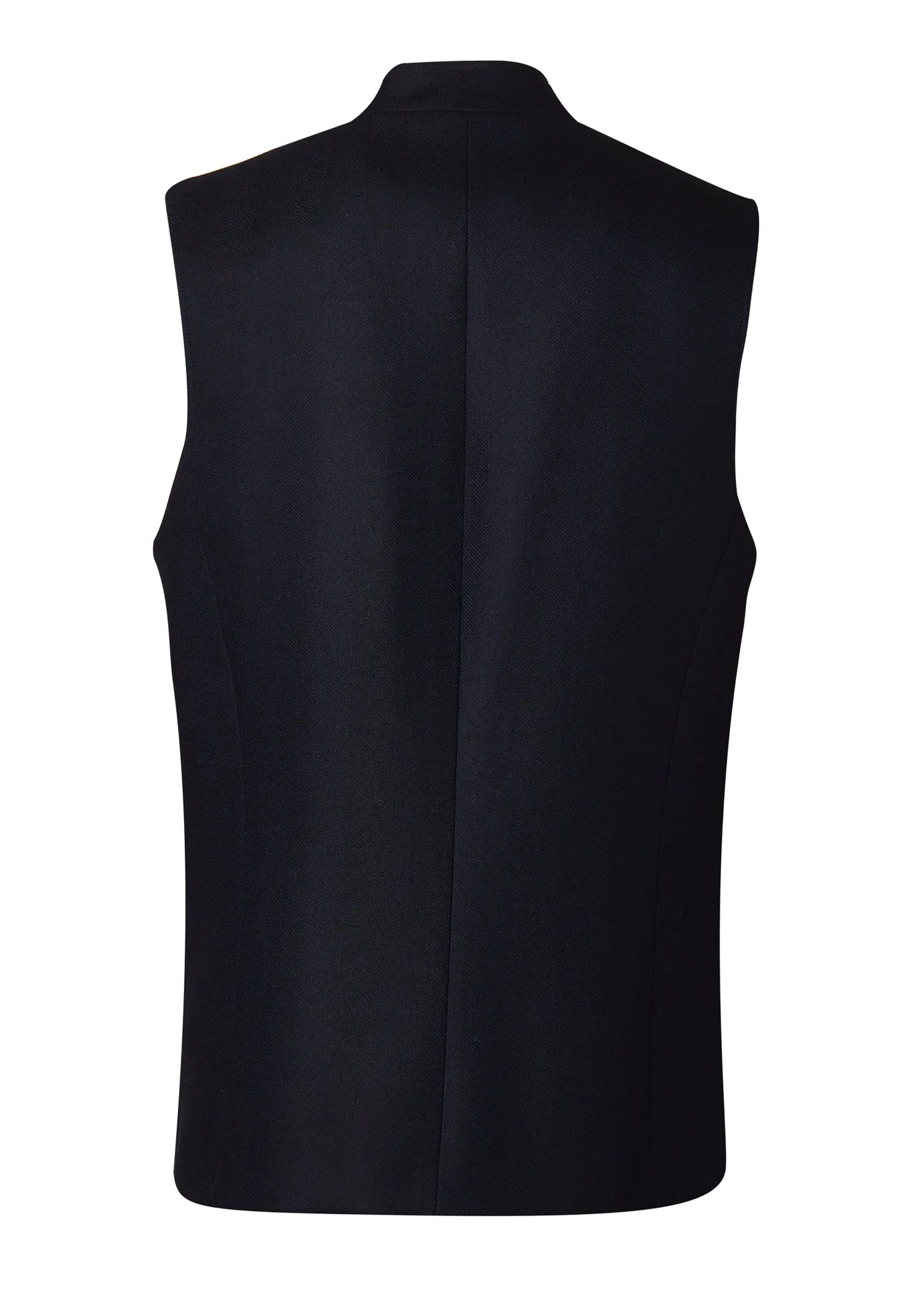 Nehru Gilet (Navy Loxley)