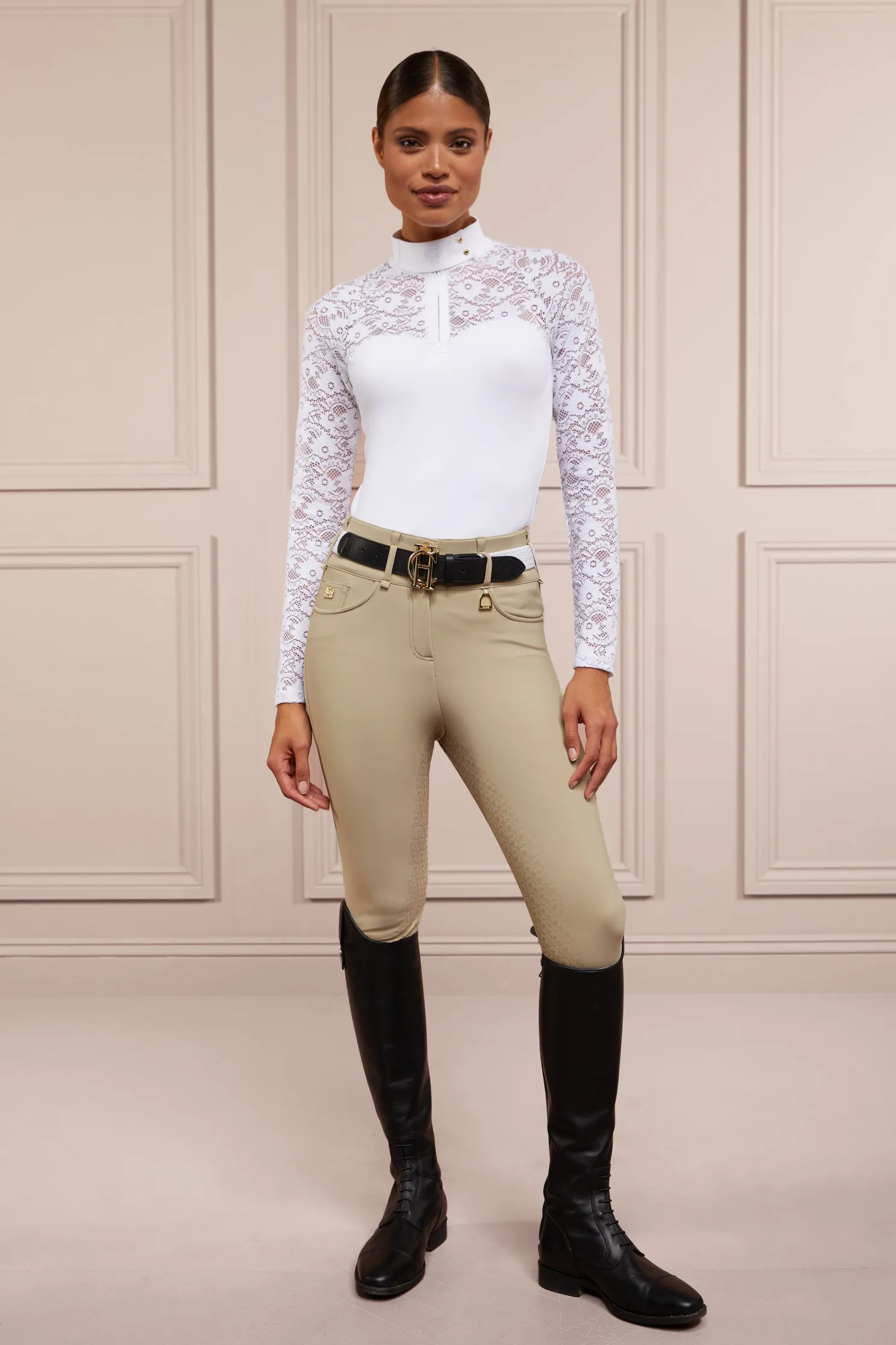 Newbury Long Sleeve Base Layer (White)