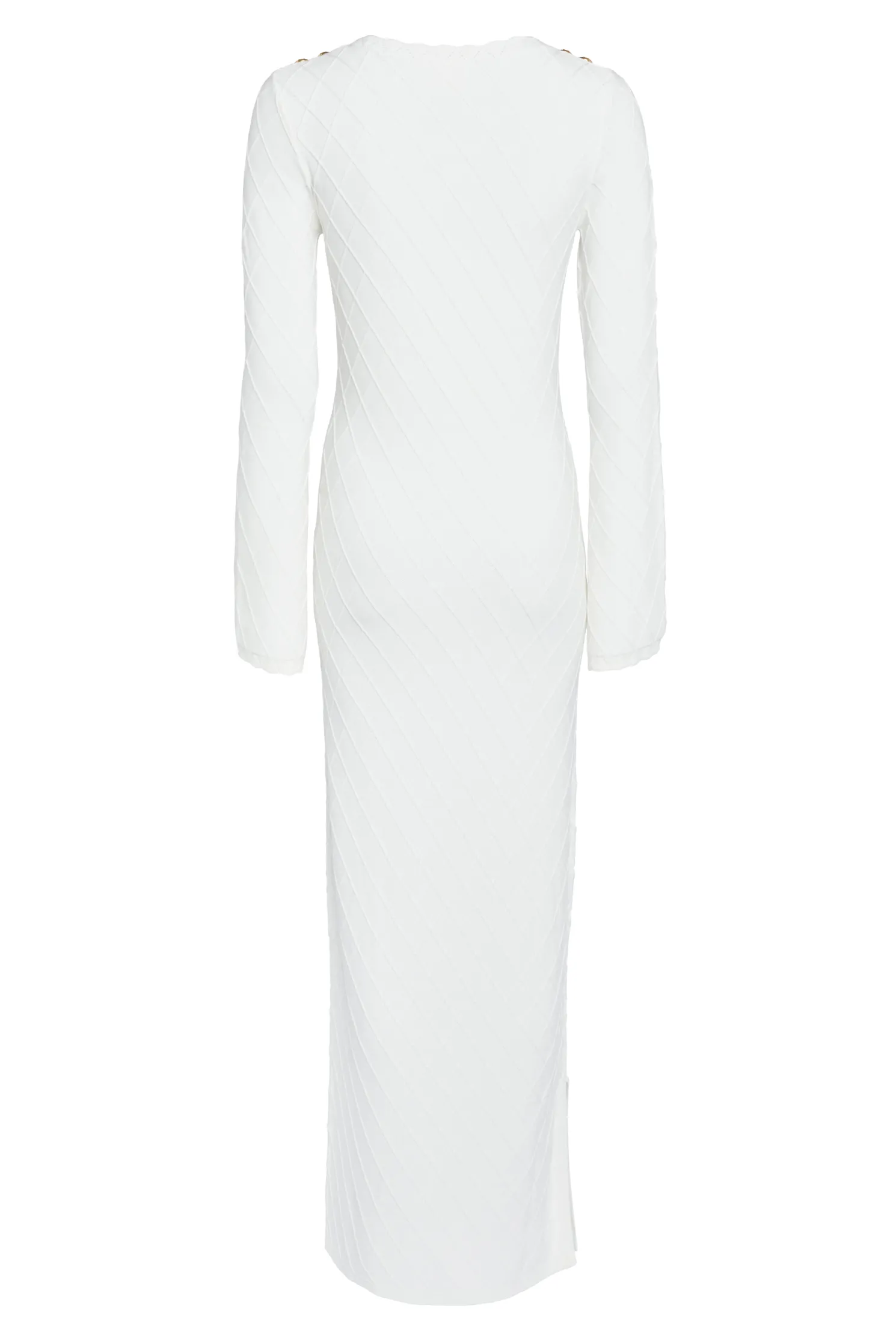 Olive Maxi Dress (White)