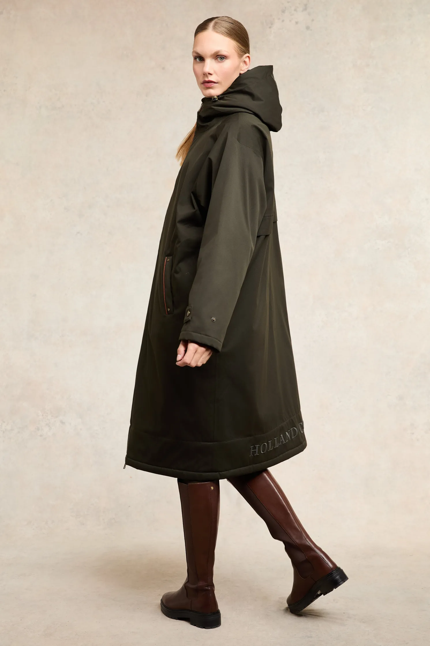 One-Size Waterproof Coat (Khaki)