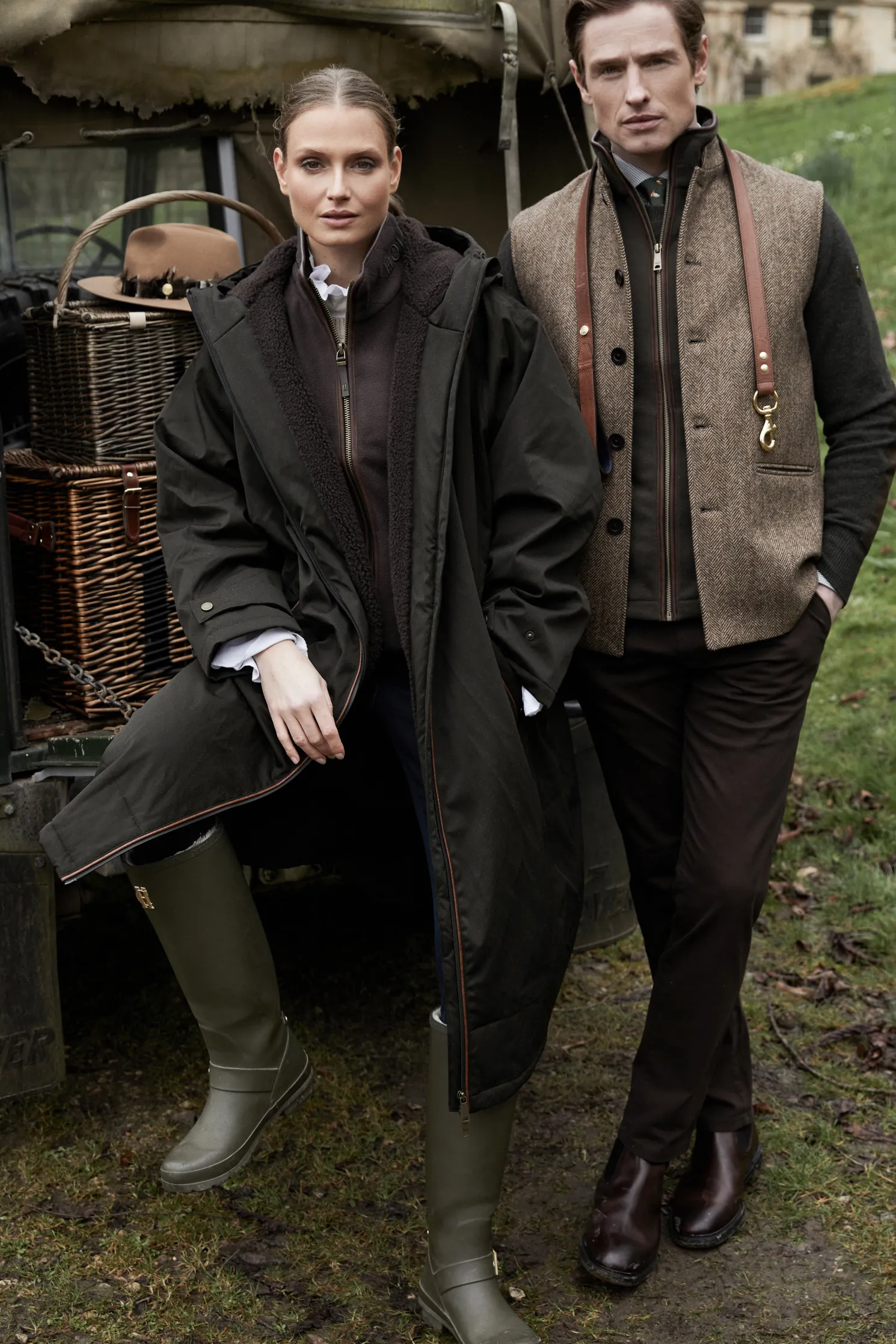 One-Size Waterproof Coat (Khaki)