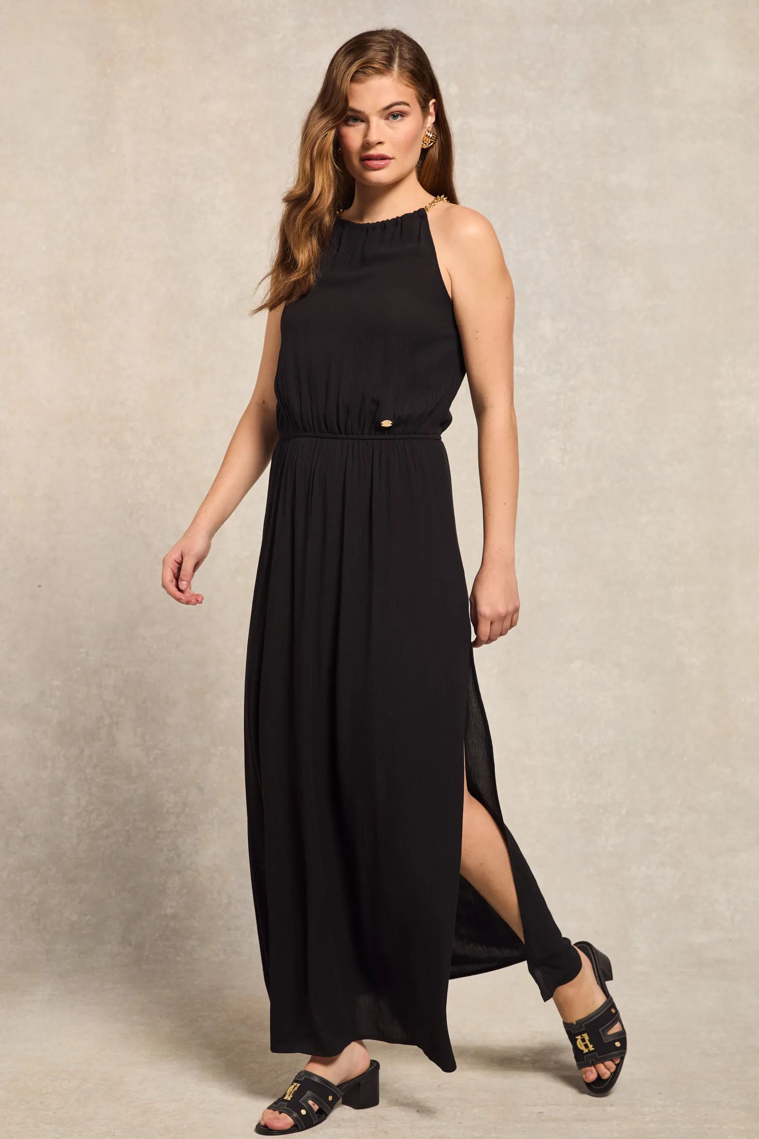 Paloma Maxi Dress (Black)