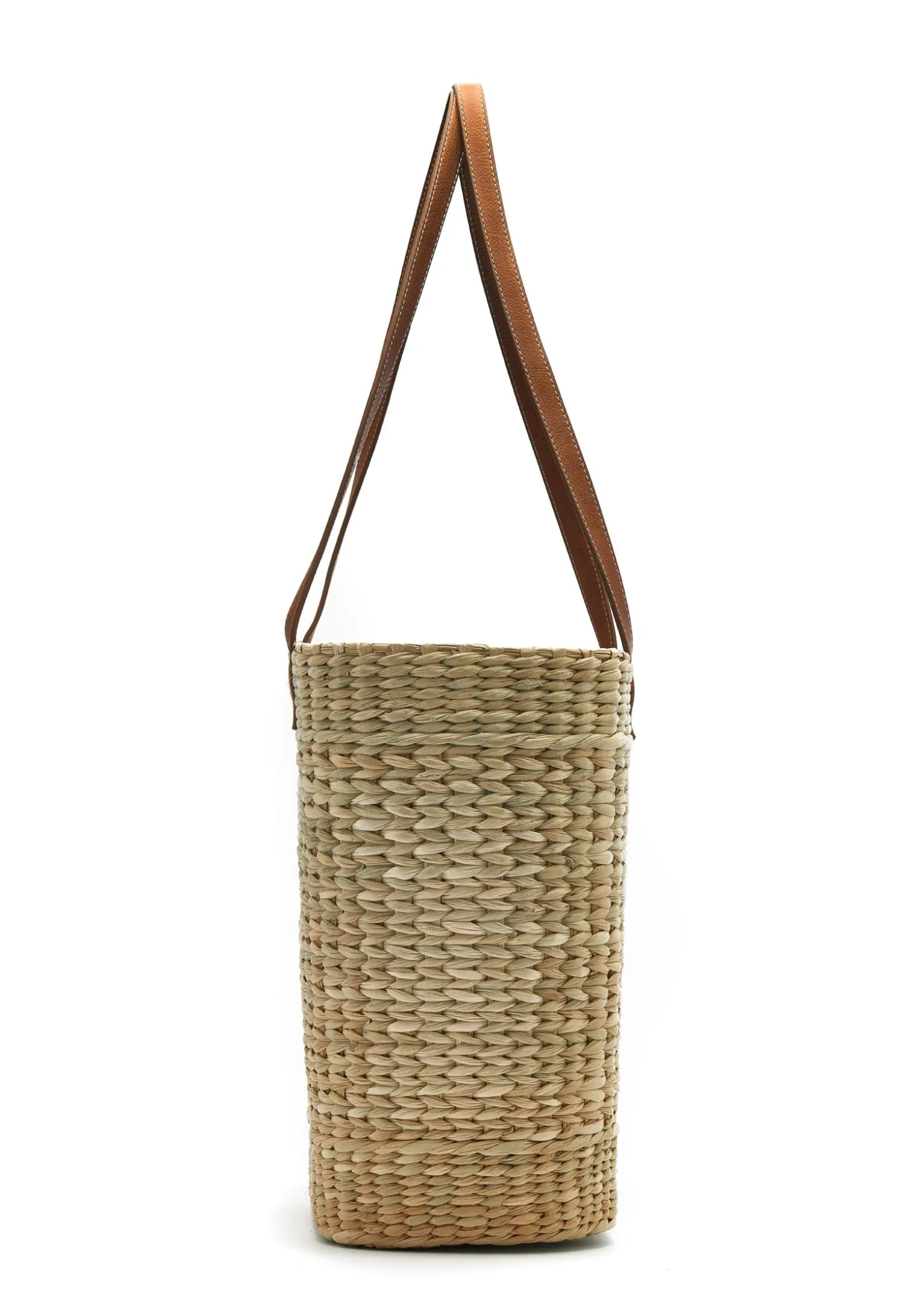 Paloma Straw Tote (Natural Tan)
