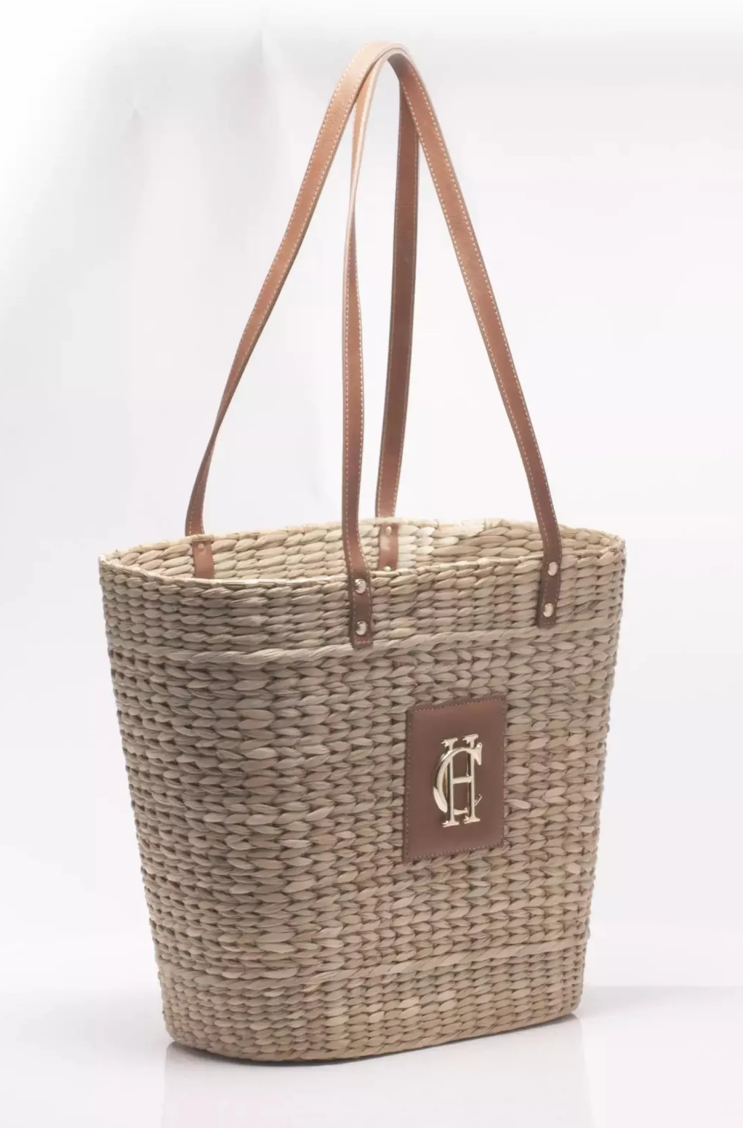 Paloma Straw Tote (Natural Tan)