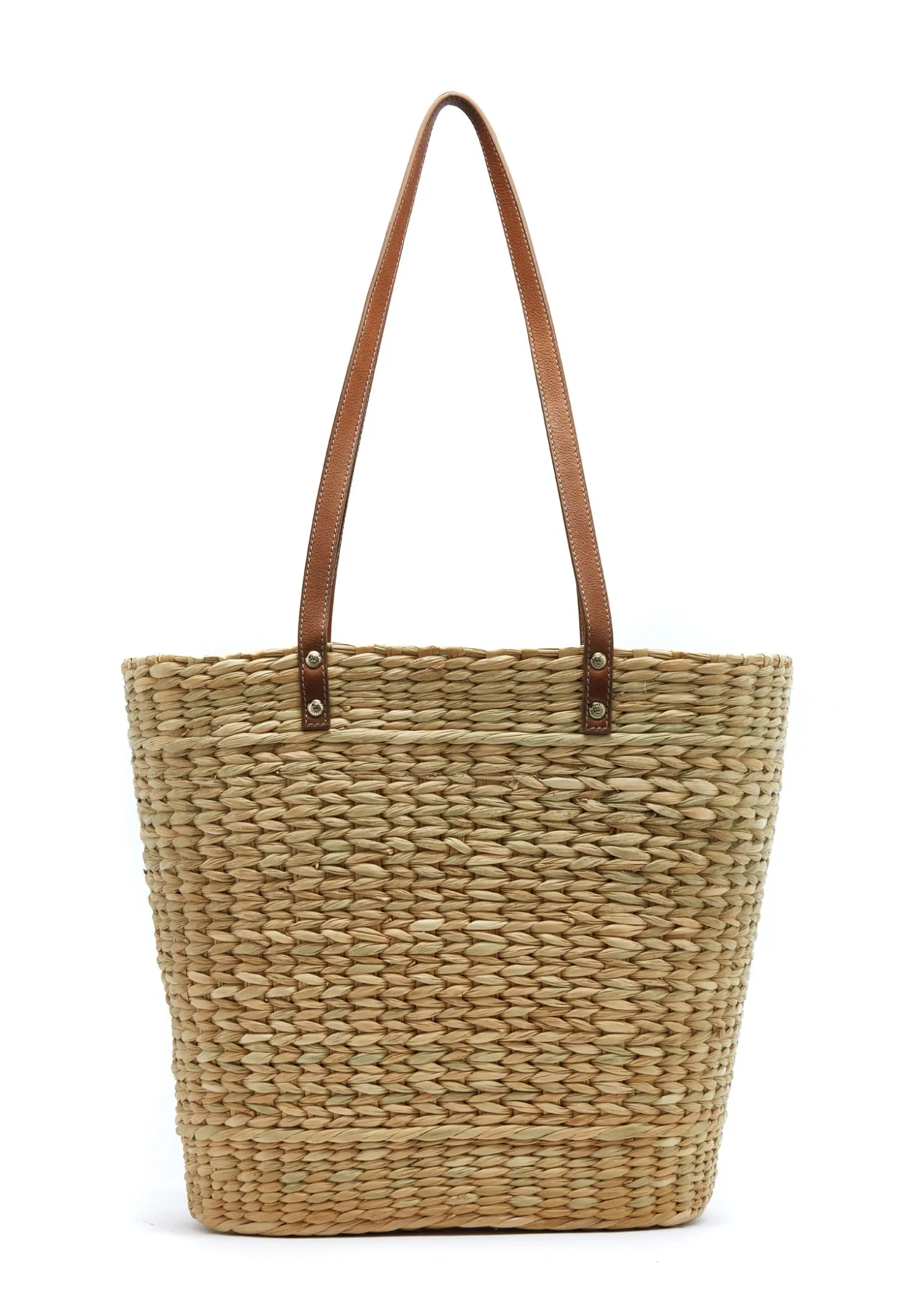 Paloma Straw Tote (Natural Tan)