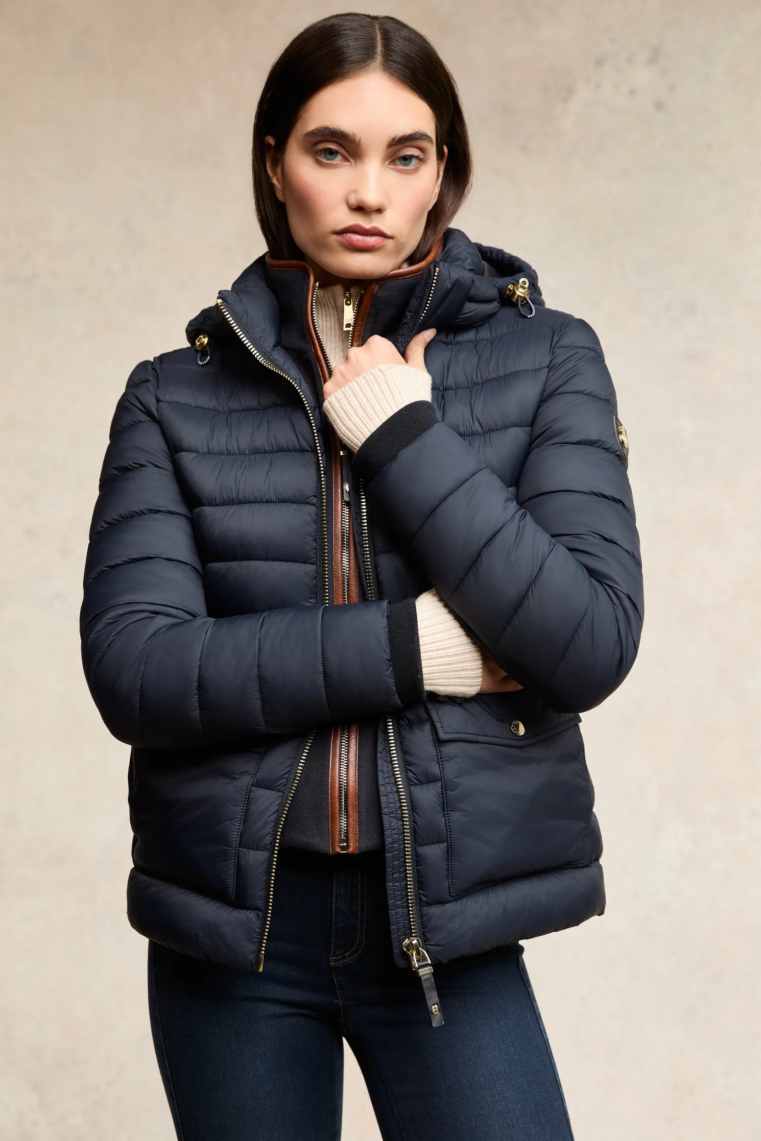 Pearson Hybrid Jacket (Ink Navy)