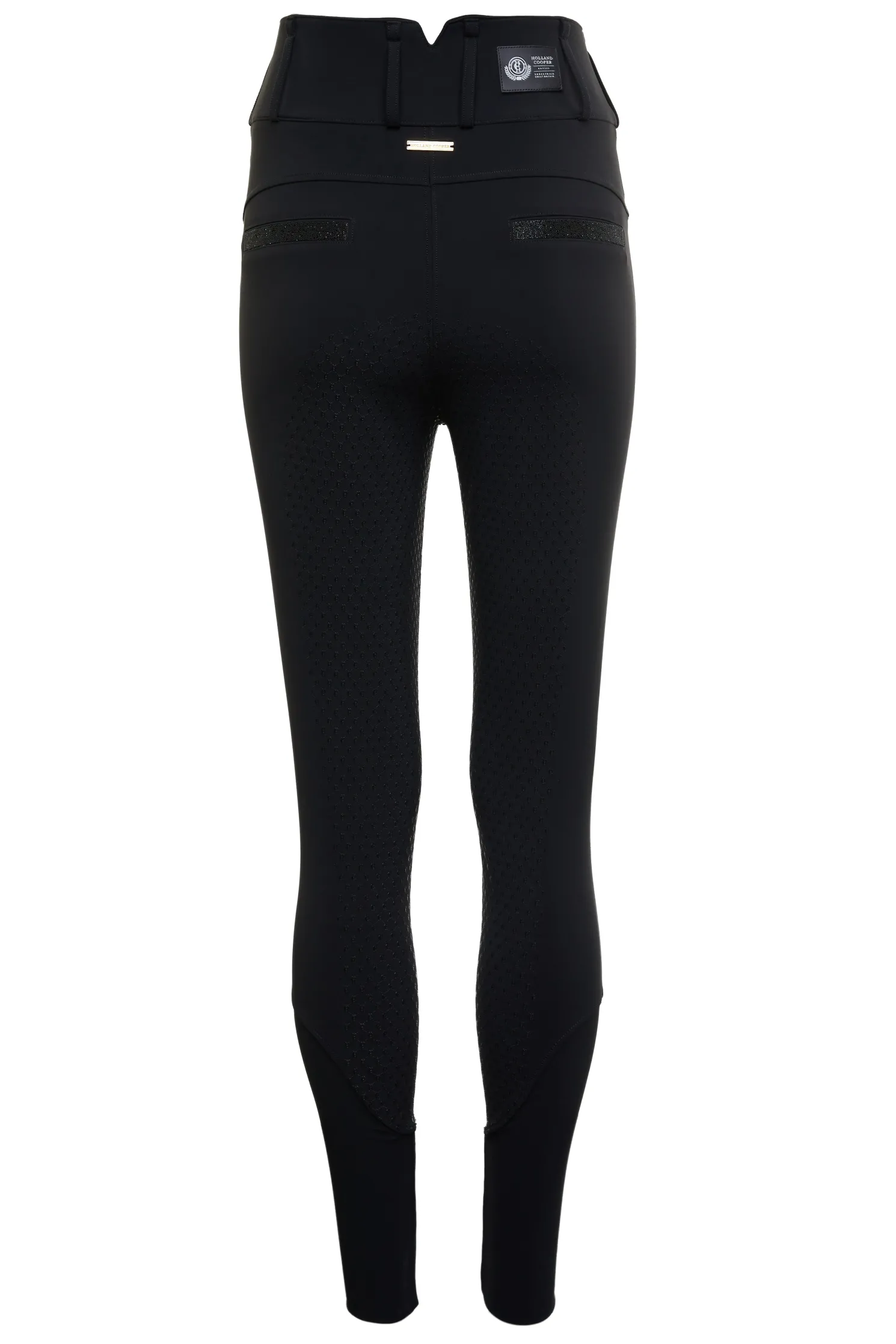 Premium High Rise Breeches (Black)