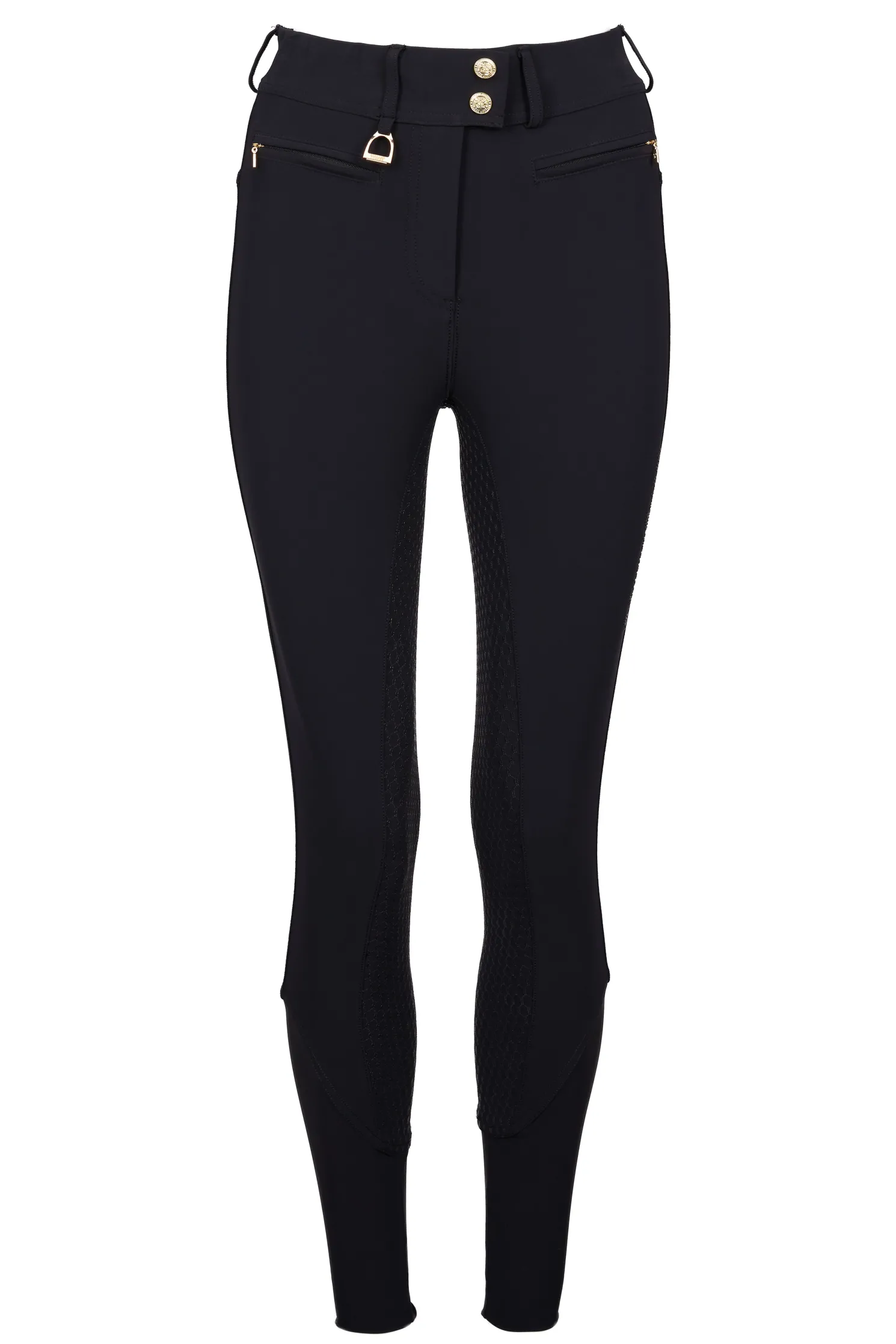 Premium Mid Rise Breeches (Black)