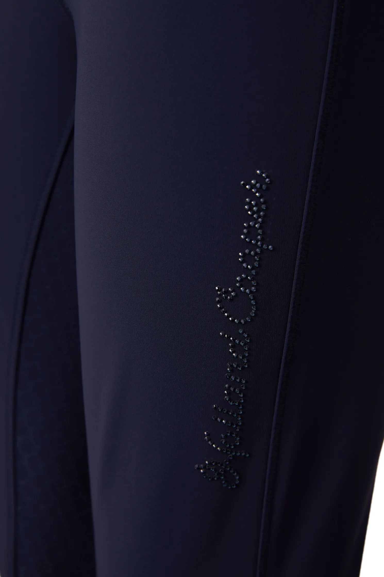 Premium Mid Rise Breeches (Yale Blue)