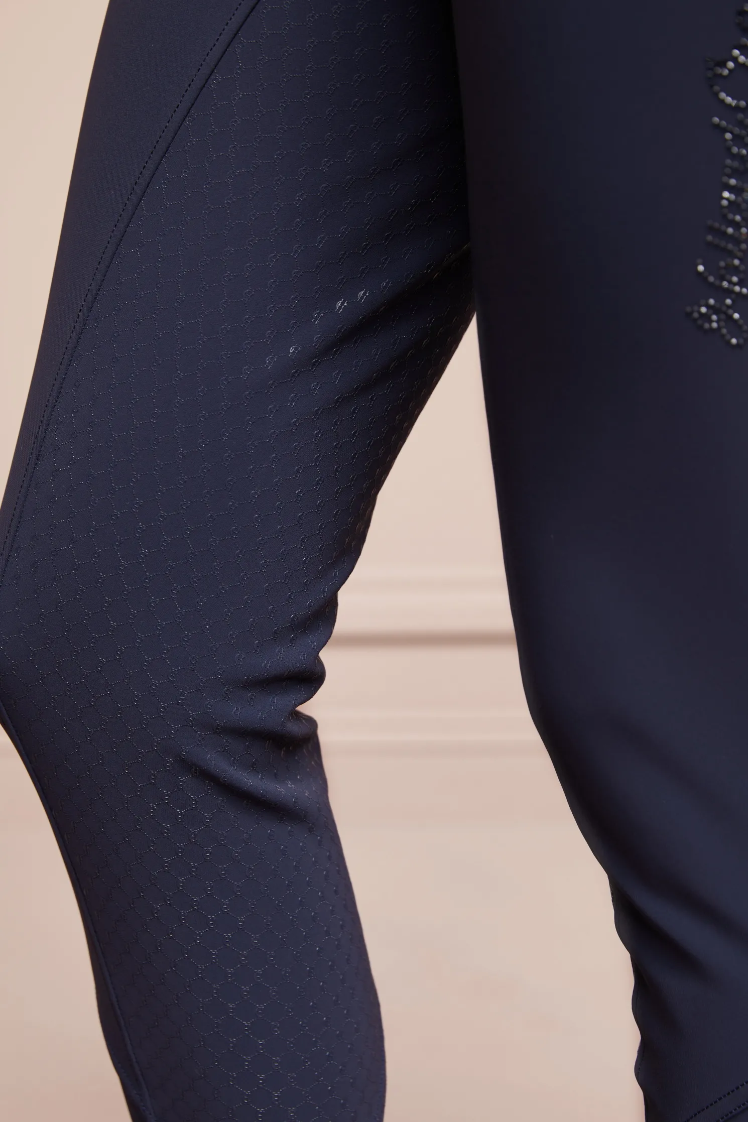Premium Mid Rise Breeches (Yale Blue)