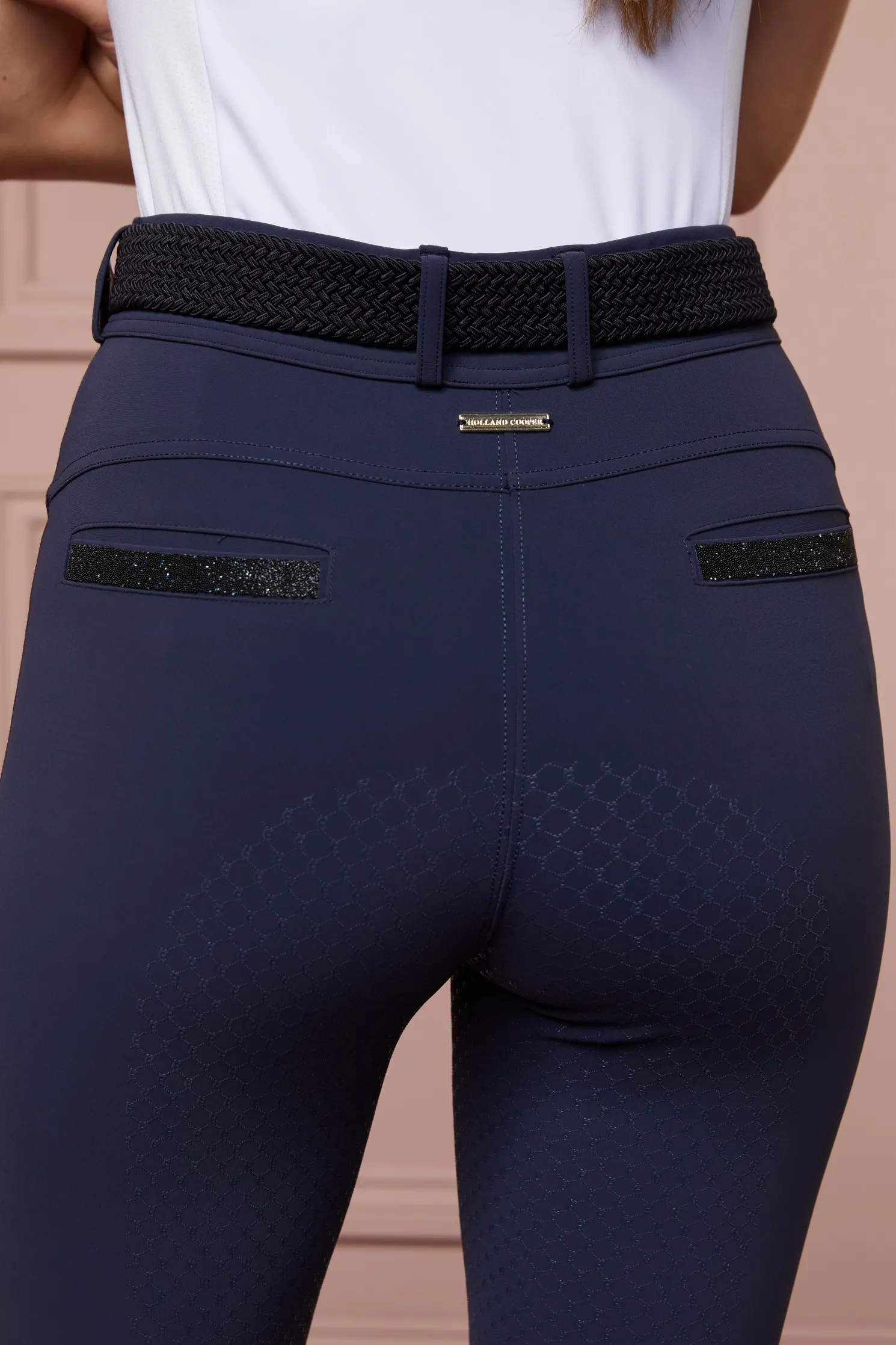 Premium Mid Rise Breeches (Yale Blue)