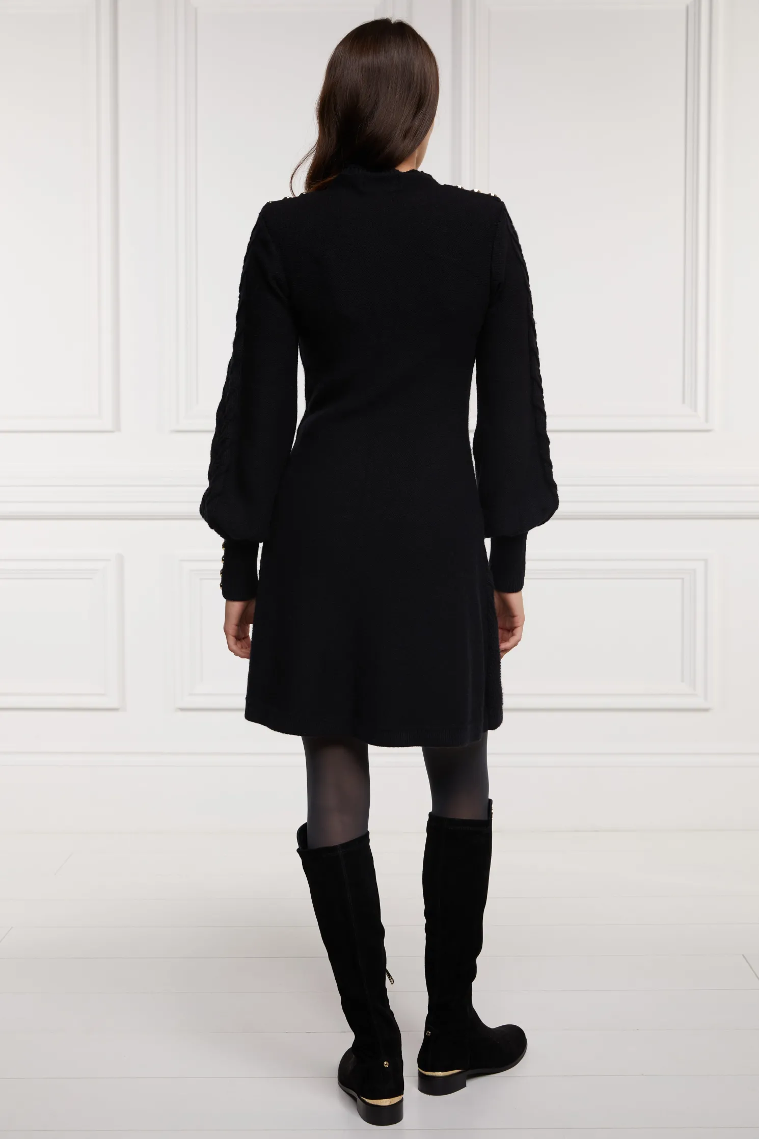 Rachel Mini Dress (Black)