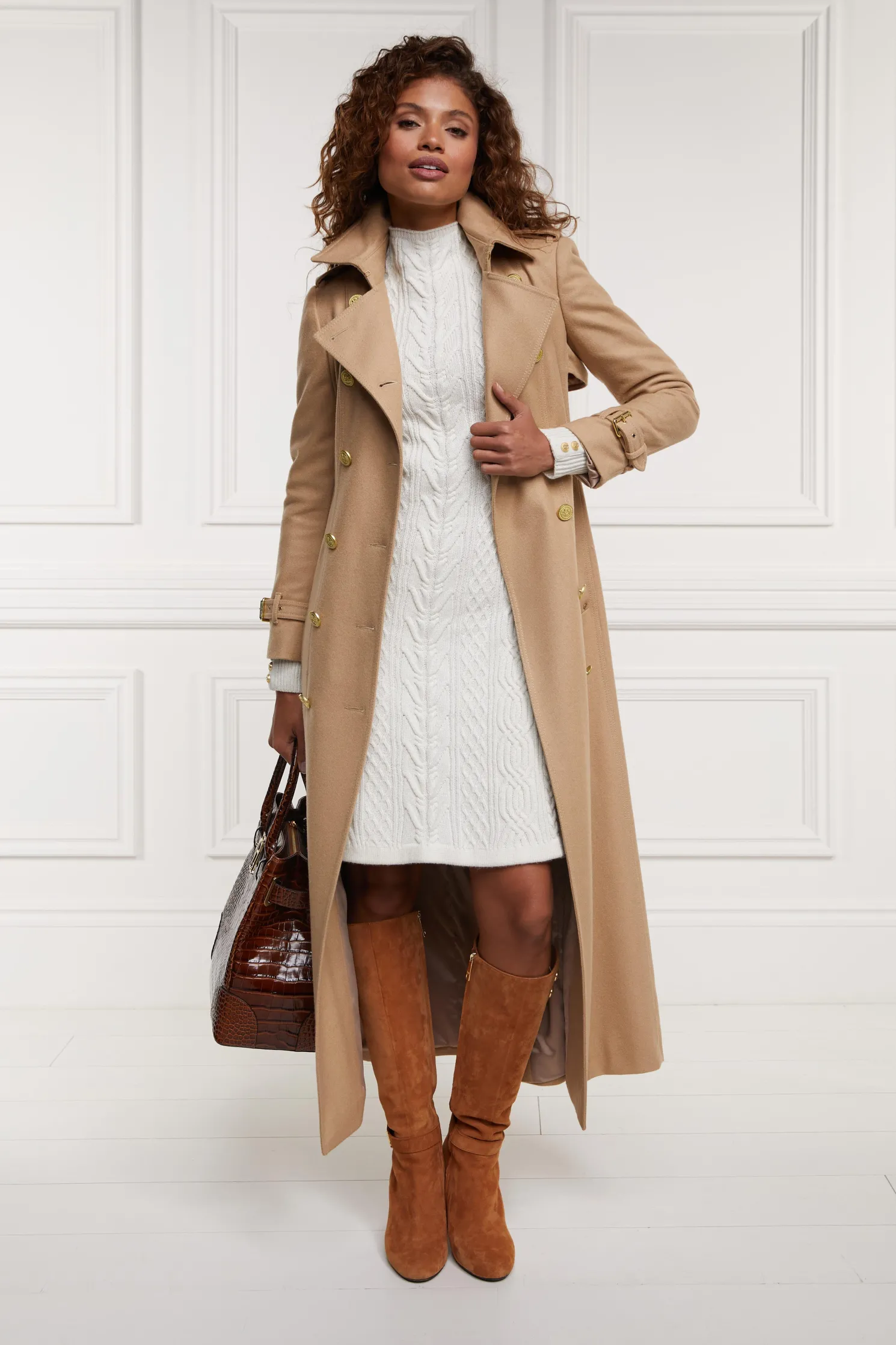 Rachel Mini Dress (Oyster)