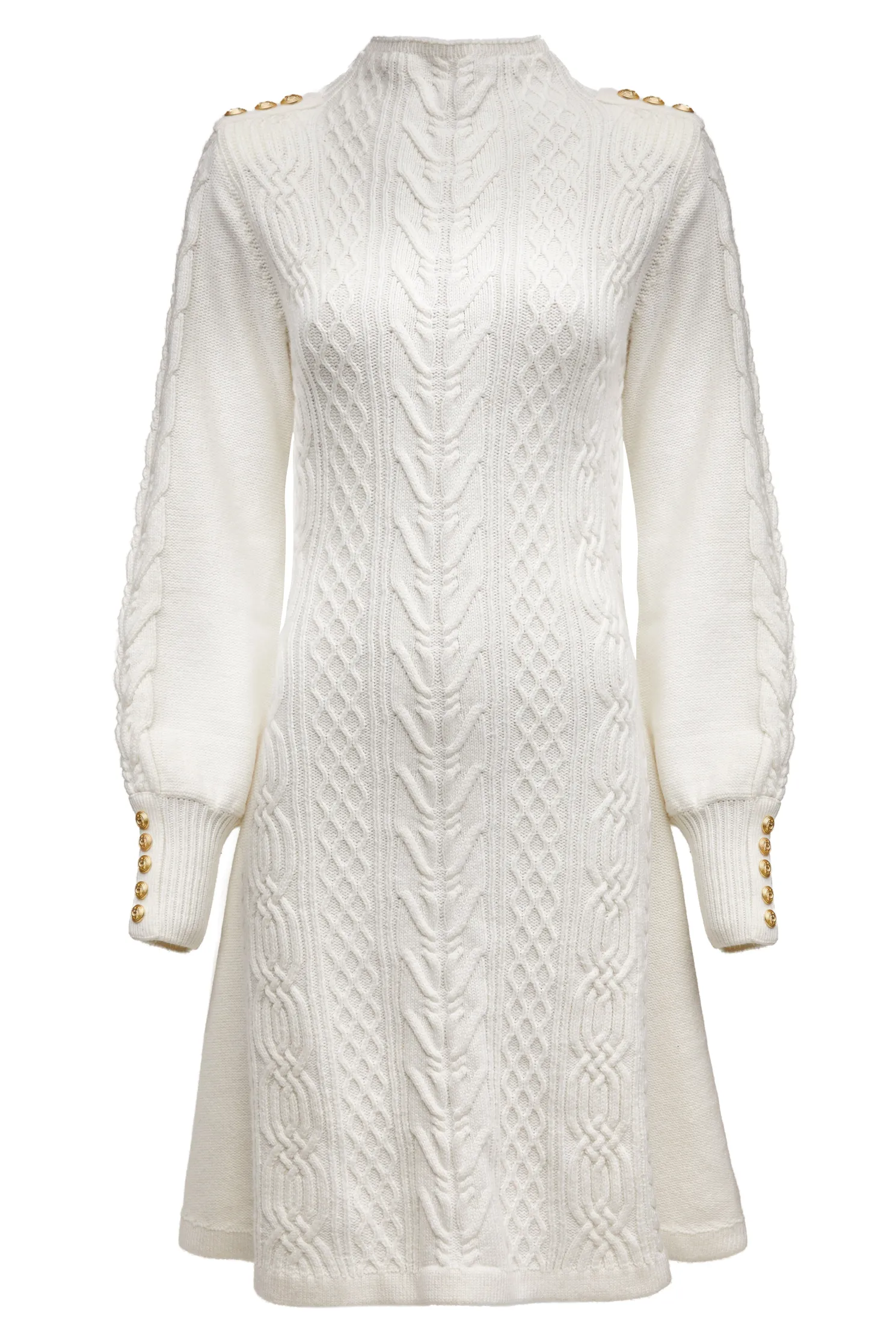 Rachel Mini Dress (Oyster)