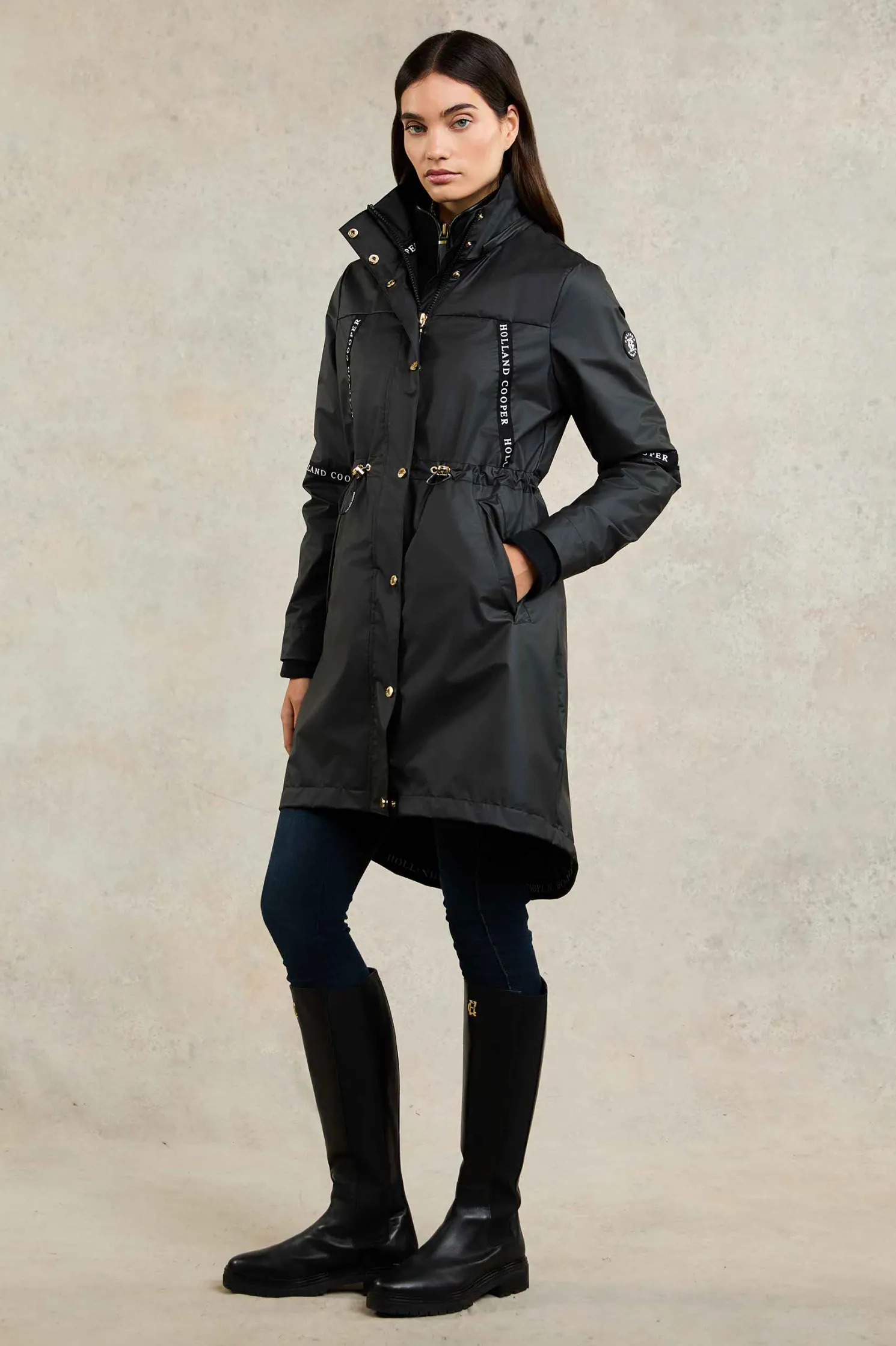 Rain Coat (Matte Black)