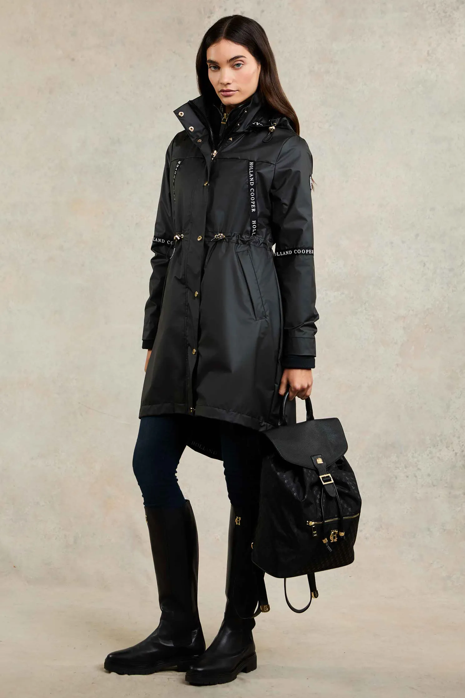 Rain Coat (Matte Black)