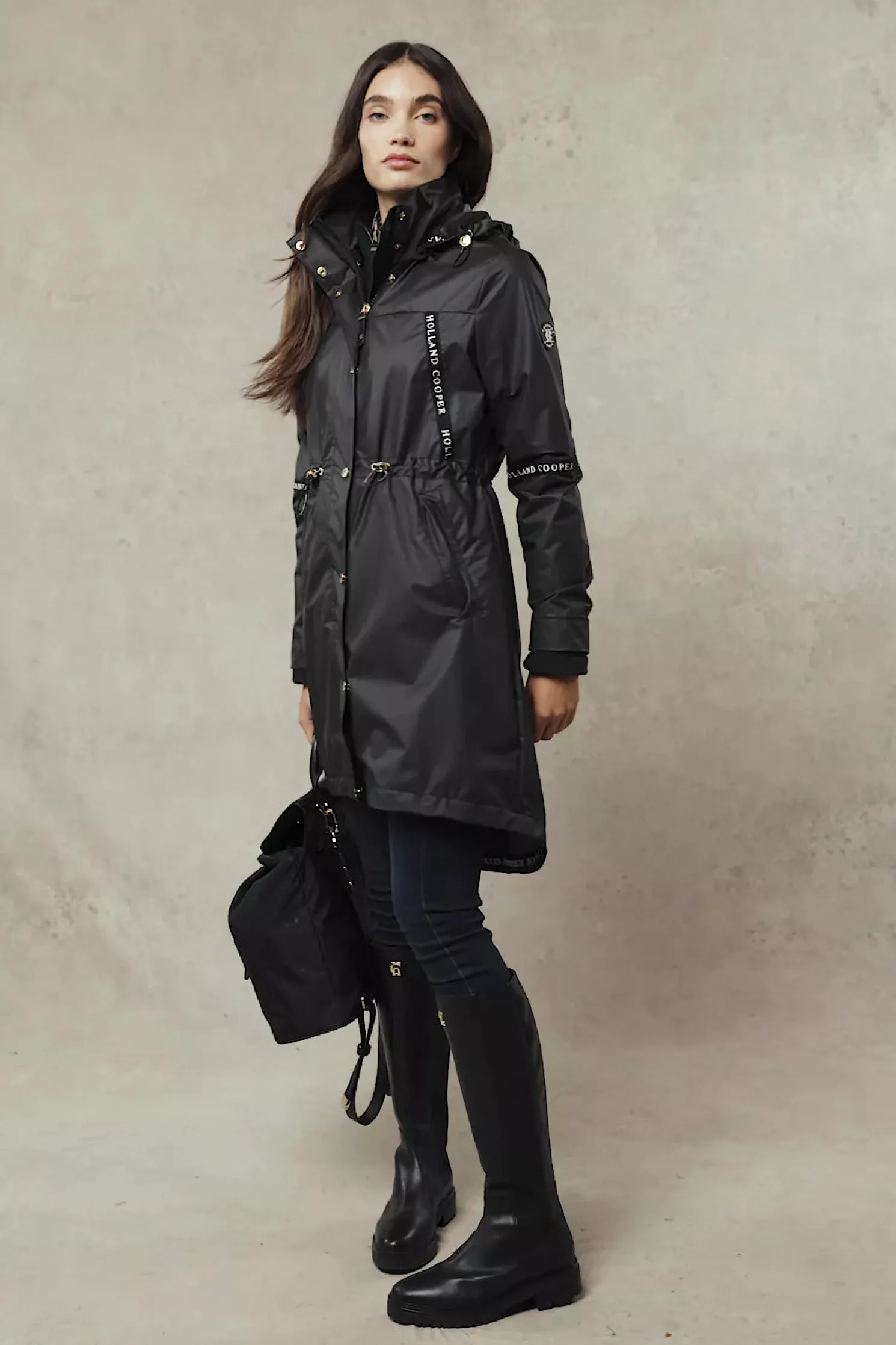 Rain Coat (Matte Black)