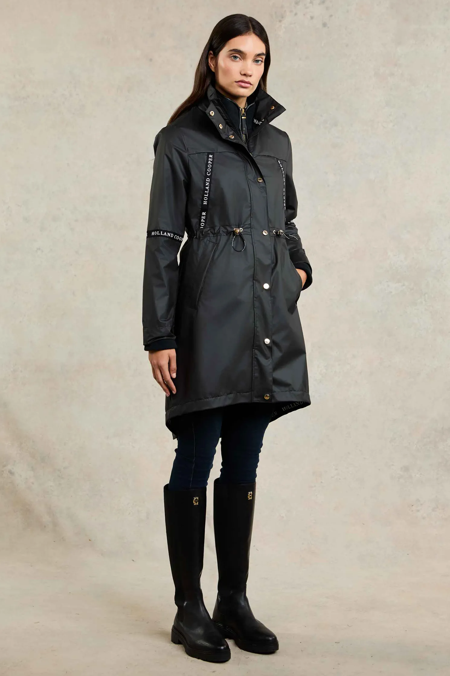 Rain Coat (Matte Black)