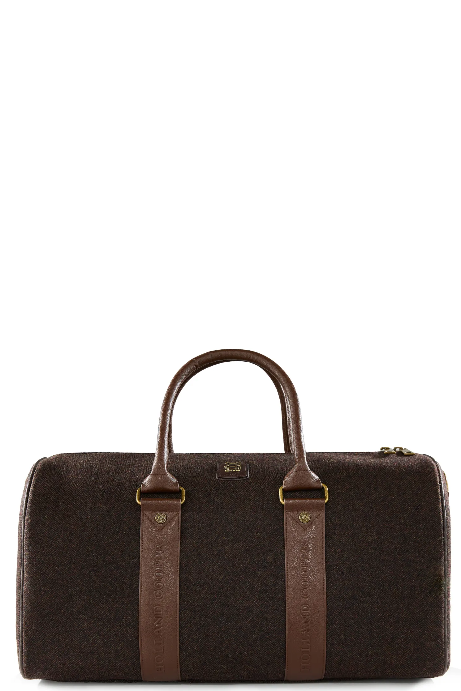 Regency Holdall (Brown Herringbone)