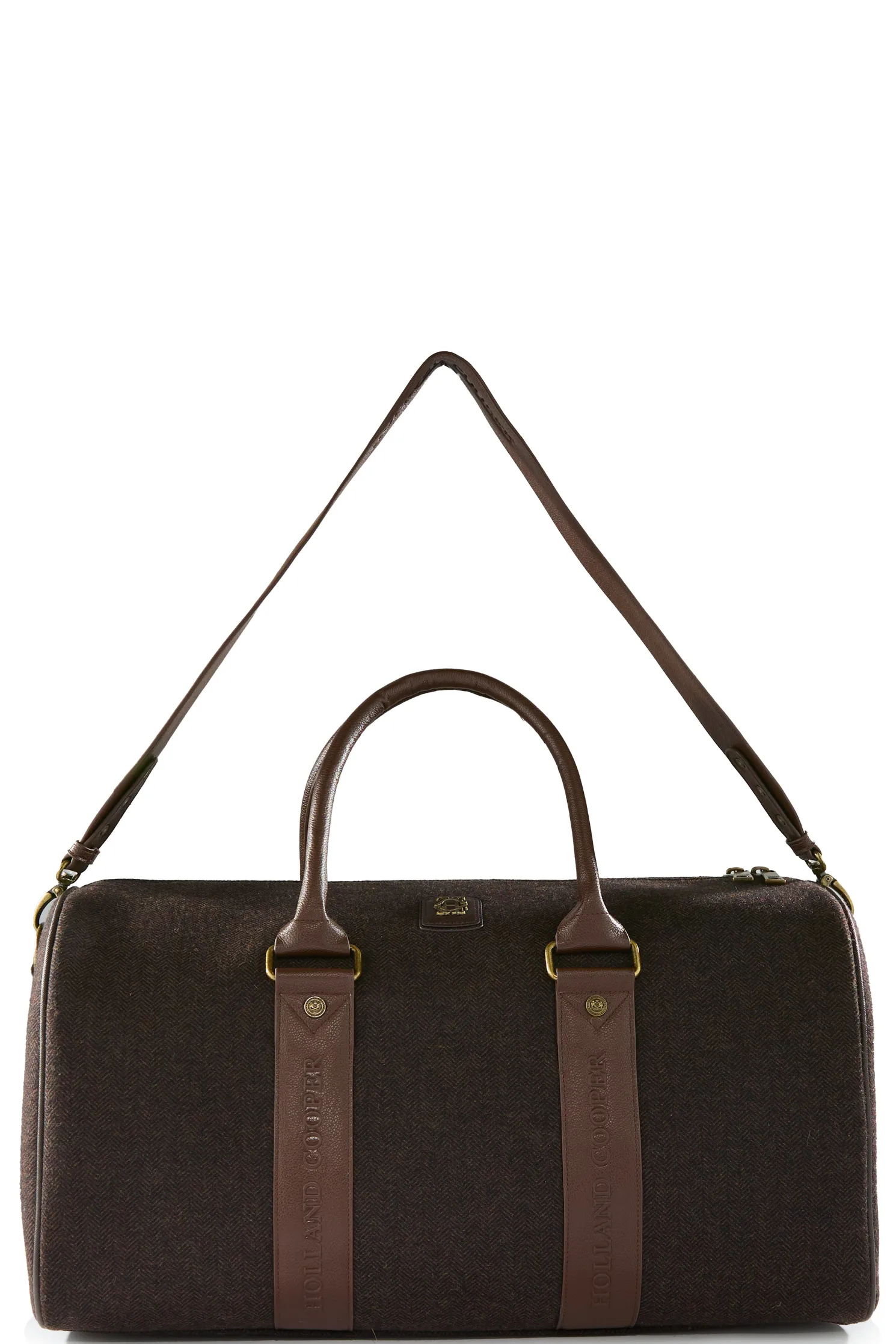 Regency Holdall (Brown Herringbone)