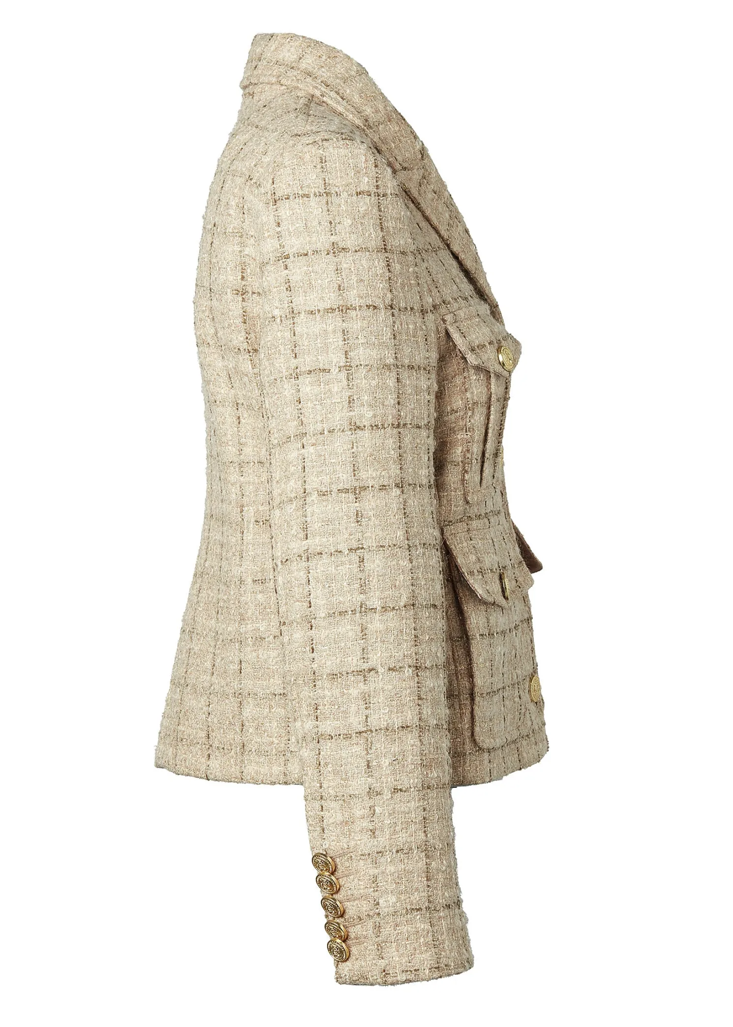 Richmond Jacket (Camel Sparkle Tweed)