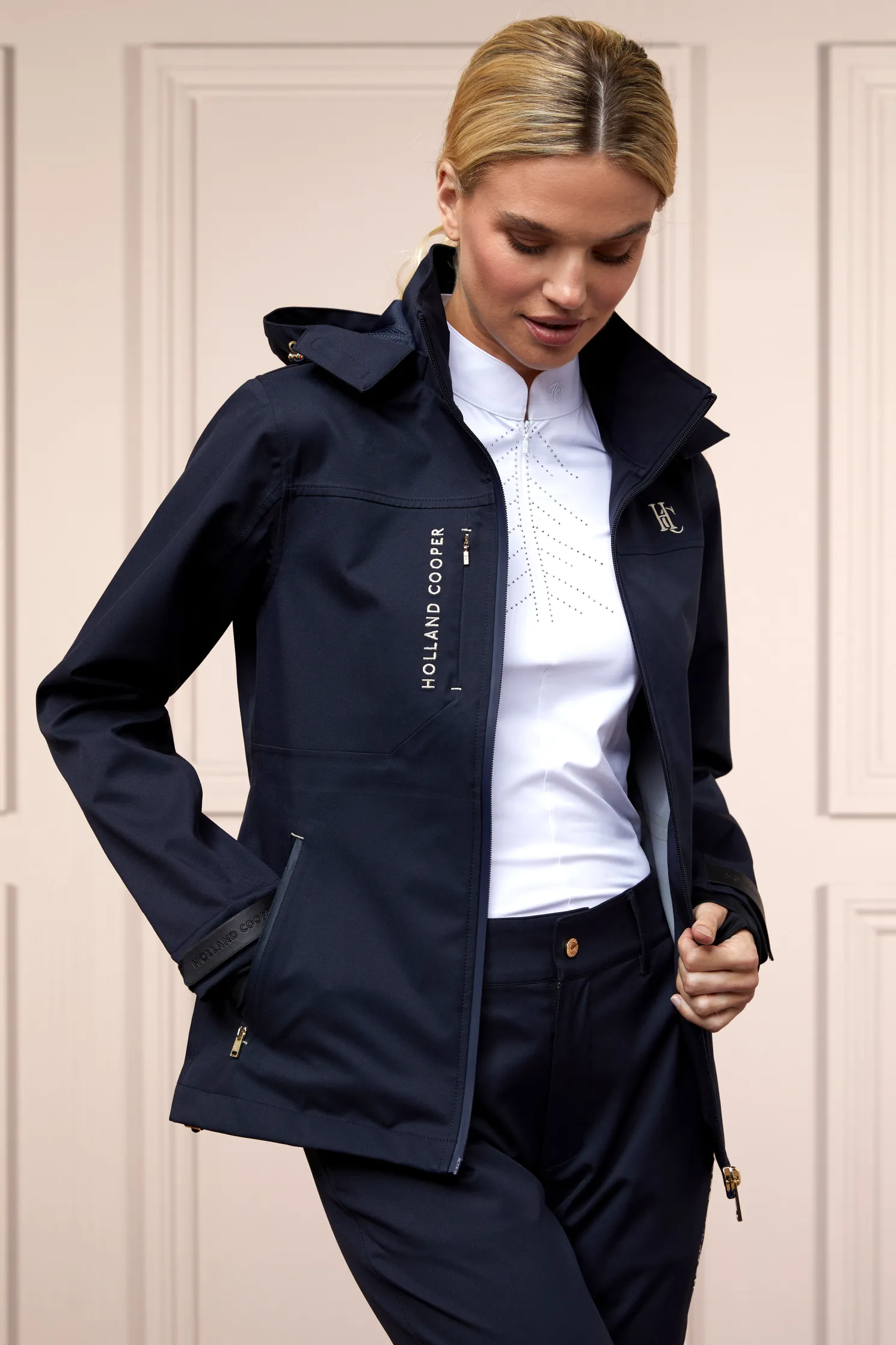 Riding Shell Jacket (Ink Navy)