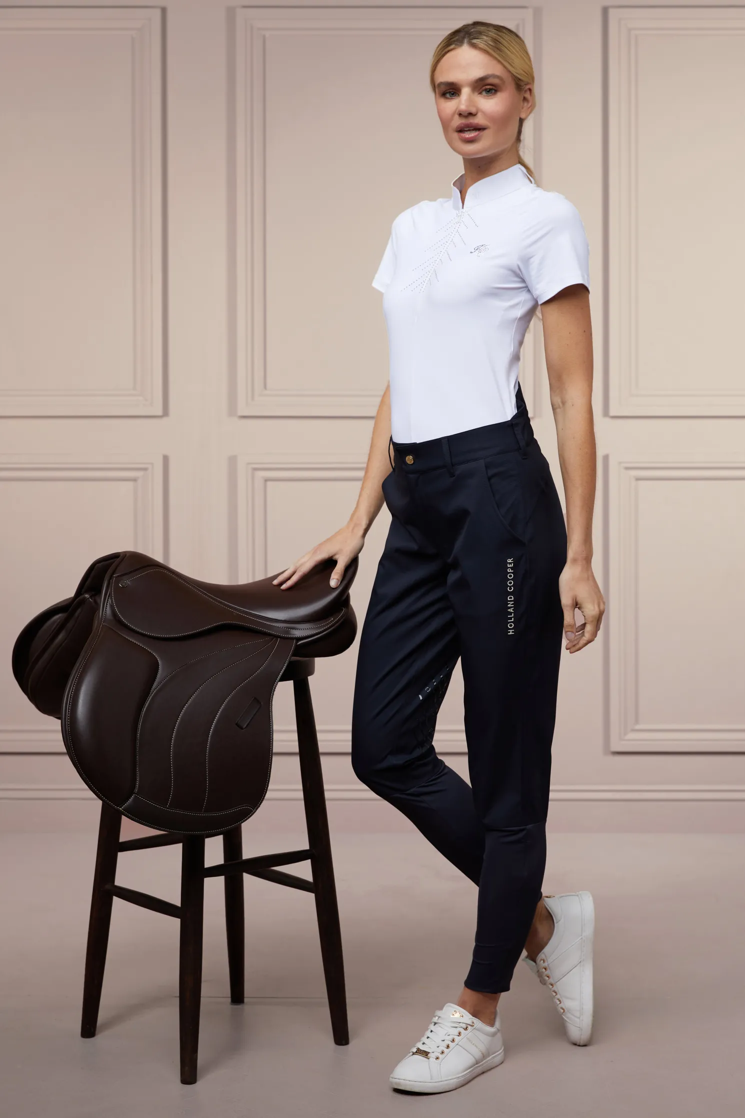 Riding Shell Trousers (Ink Navy)