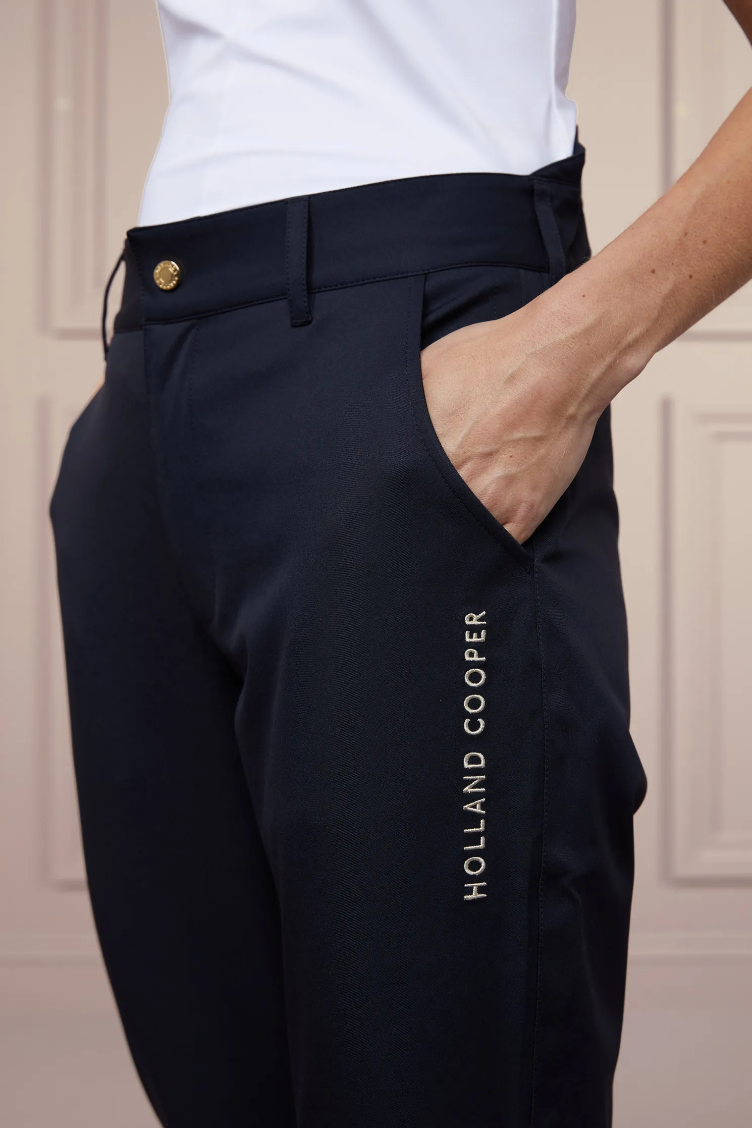Riding Shell Trousers (Ink Navy)