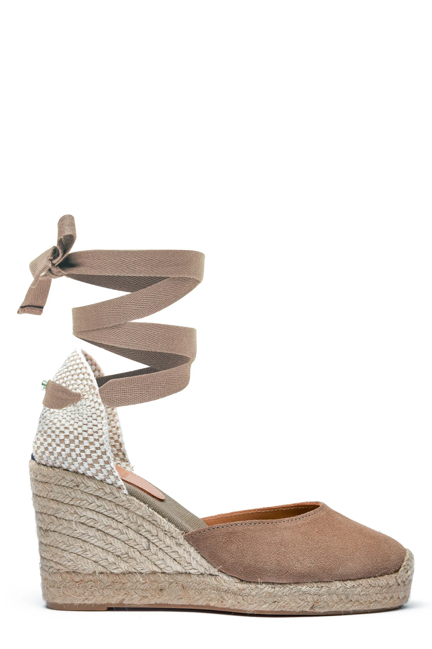 Seville Wedge Sandal (Taupe)