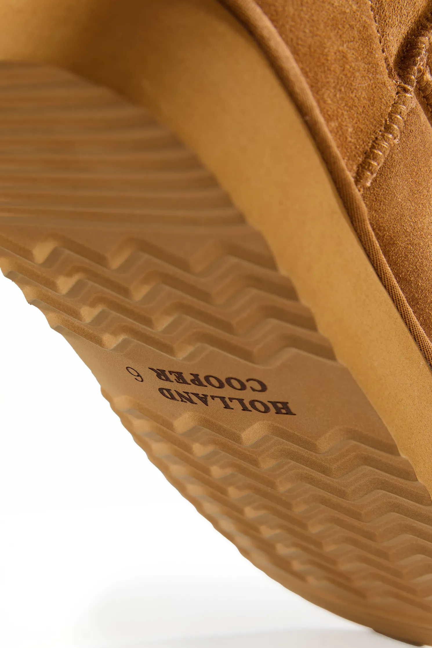 Shearling Platform Boot (Tan)