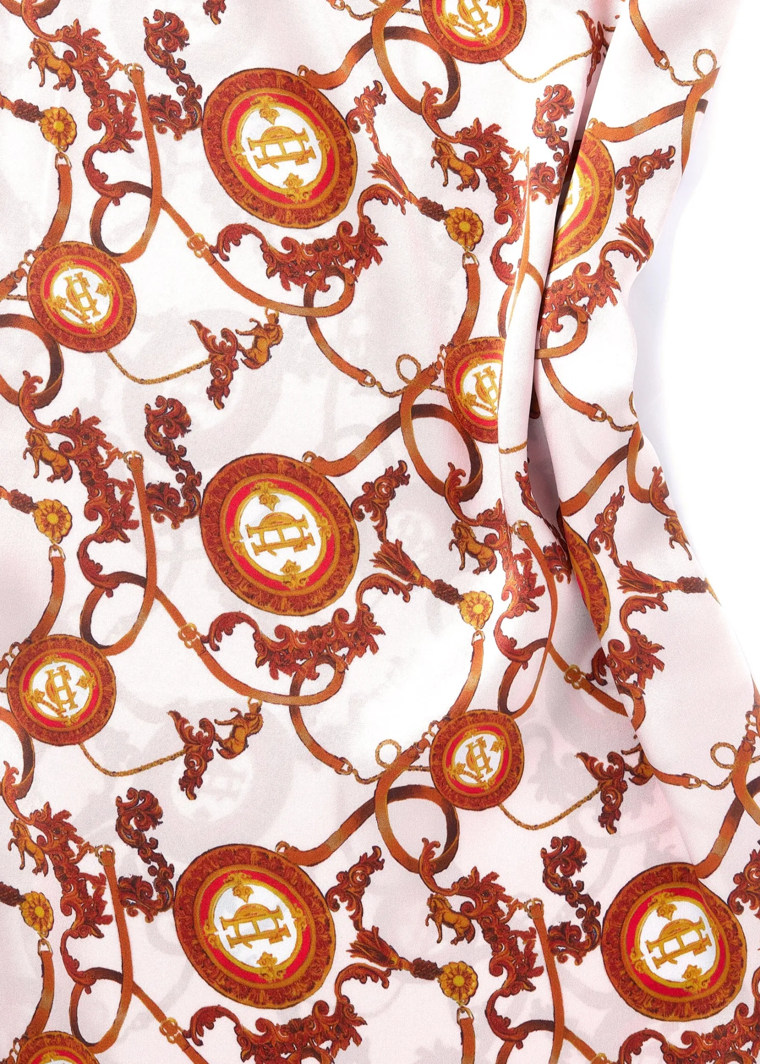 Silk Dressing Gown (Blush)