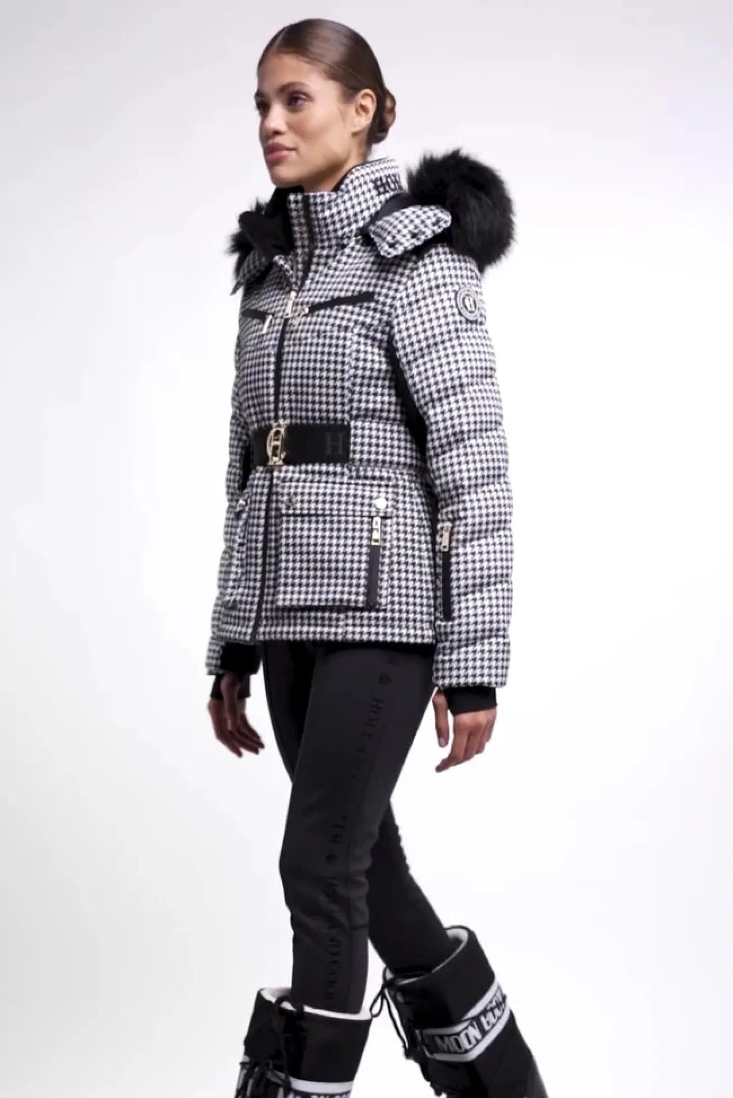 Ski Jacket (Houndstooth)