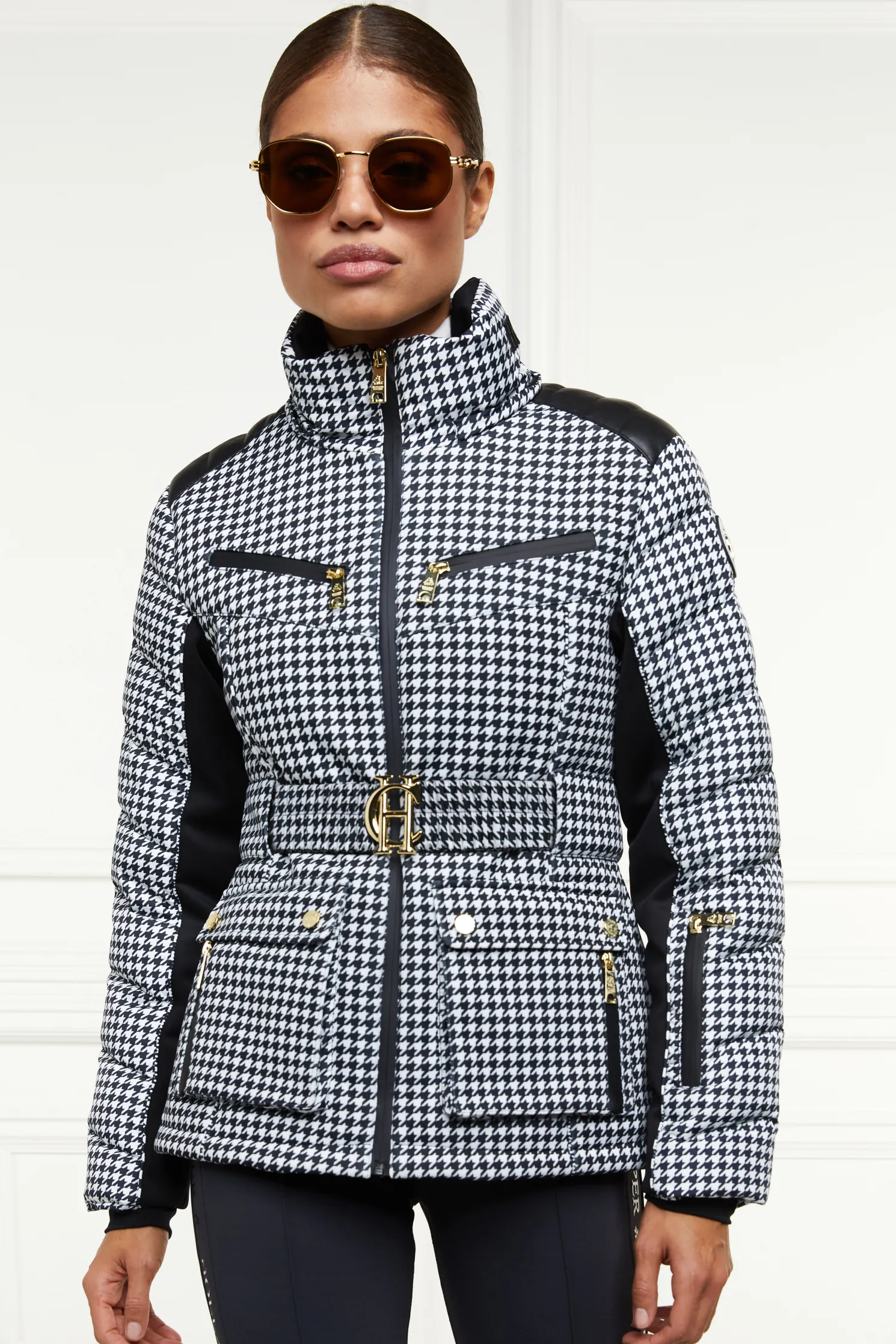 Ski Jacket (Houndstooth)