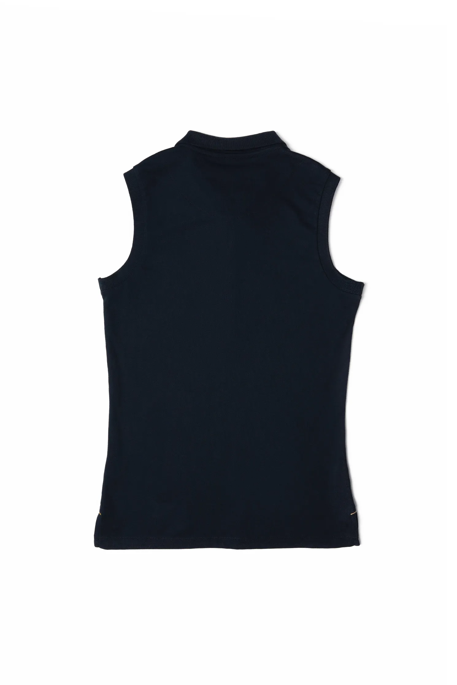 Sleeveless Polo Shirt (Ink Navy)