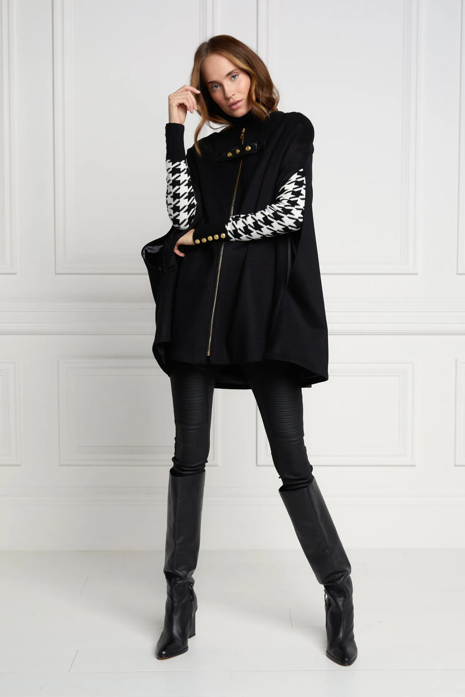 Slim Cape (Soft Black)