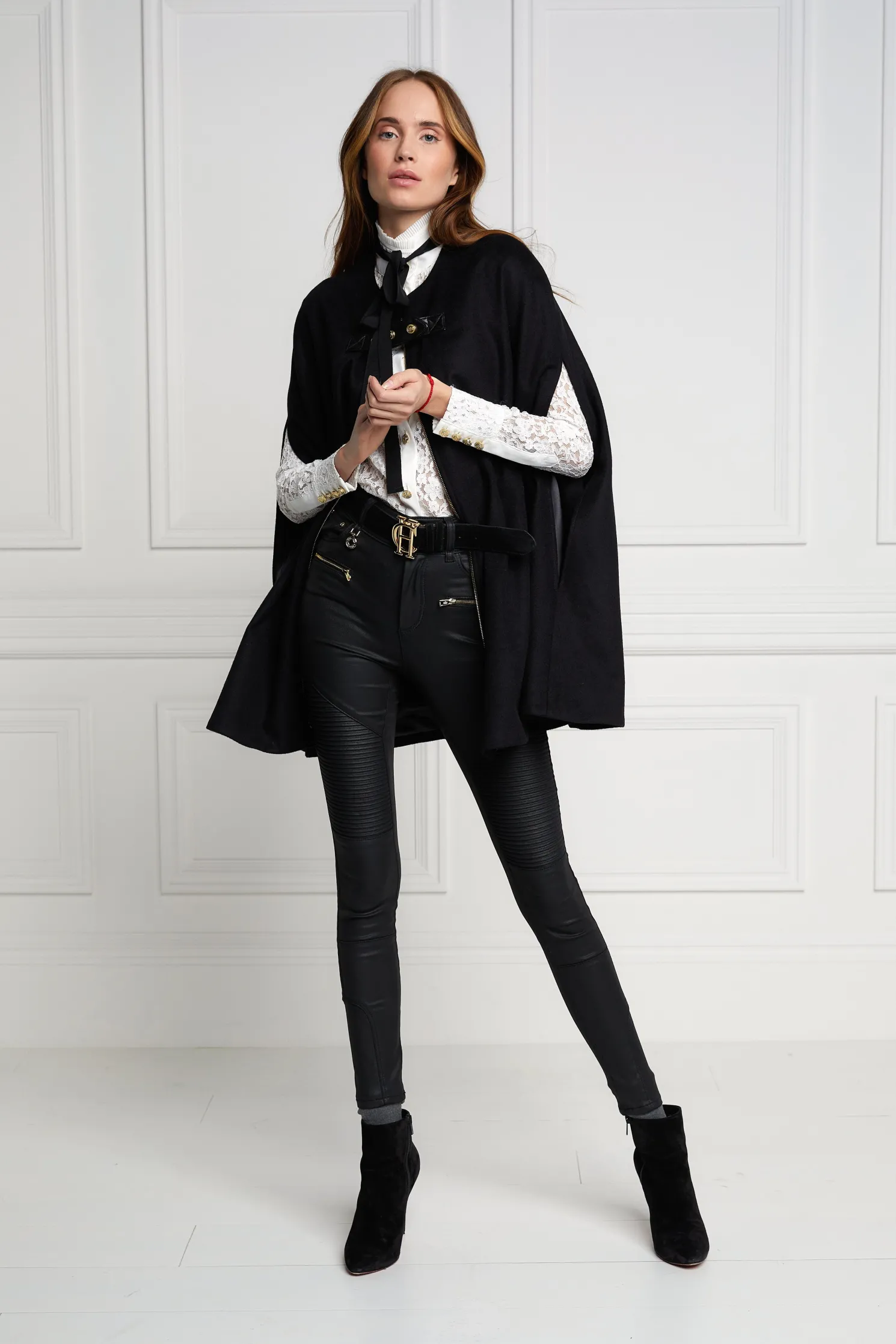 Slim Cape (Soft Black)