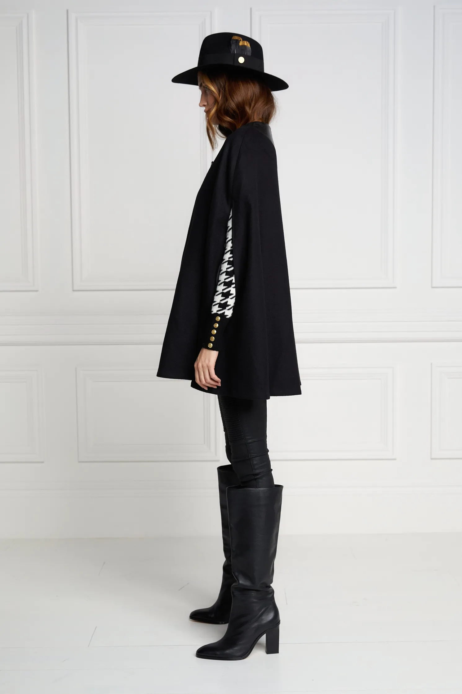 Slim Cape (Soft Black)