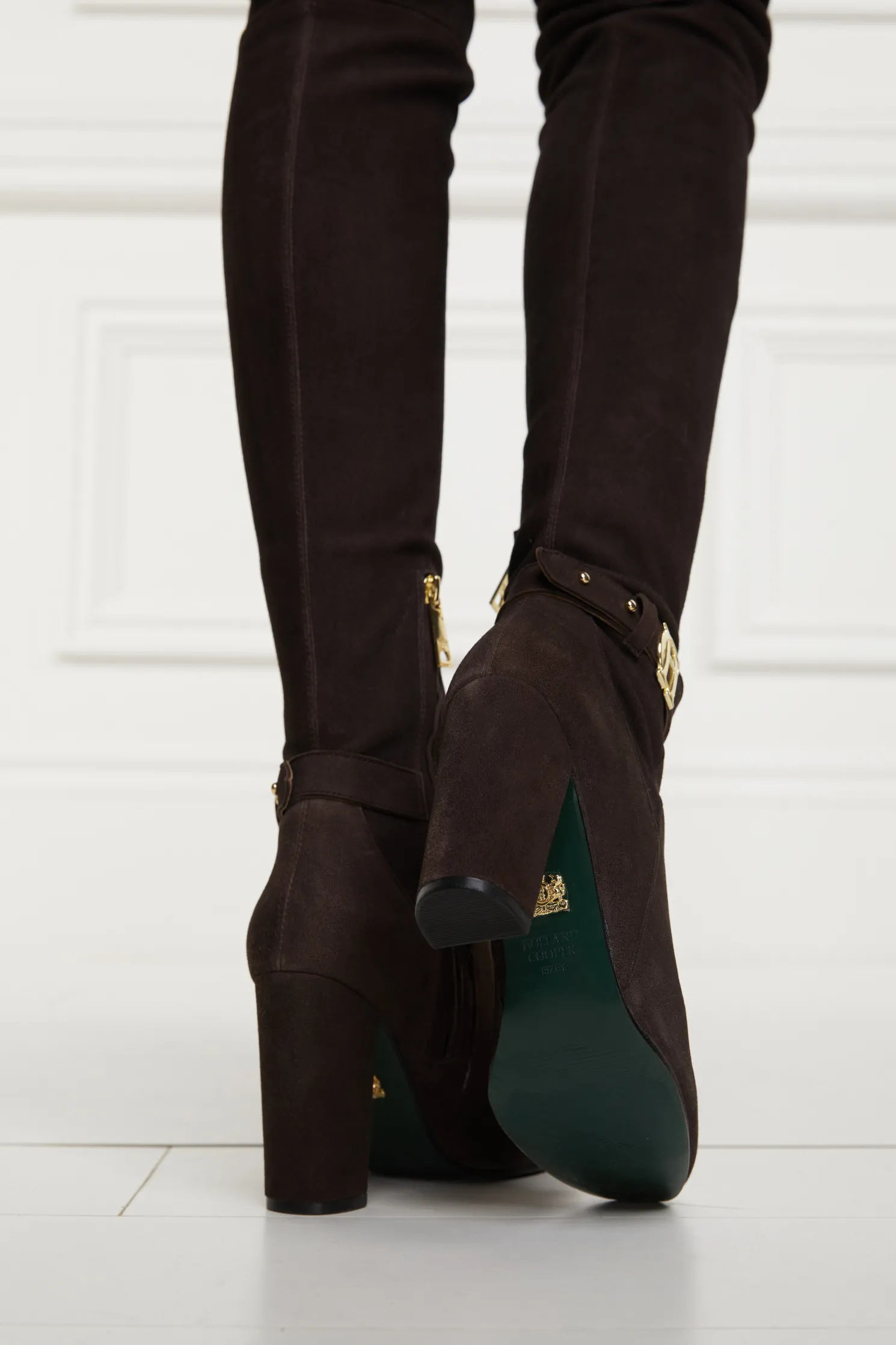 Sloane Over The Knee Boot (Chocolate)