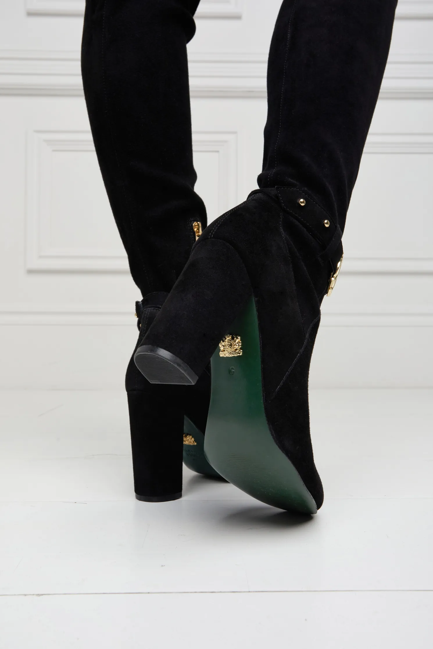 Sloane Over The Knee Boot (Black)