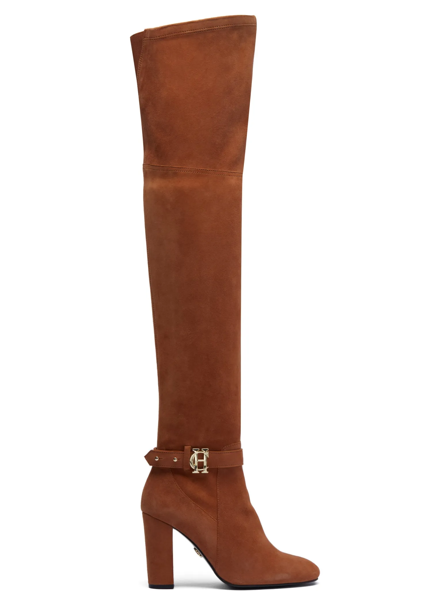 Sloane Over The Knee Boot (Tan)