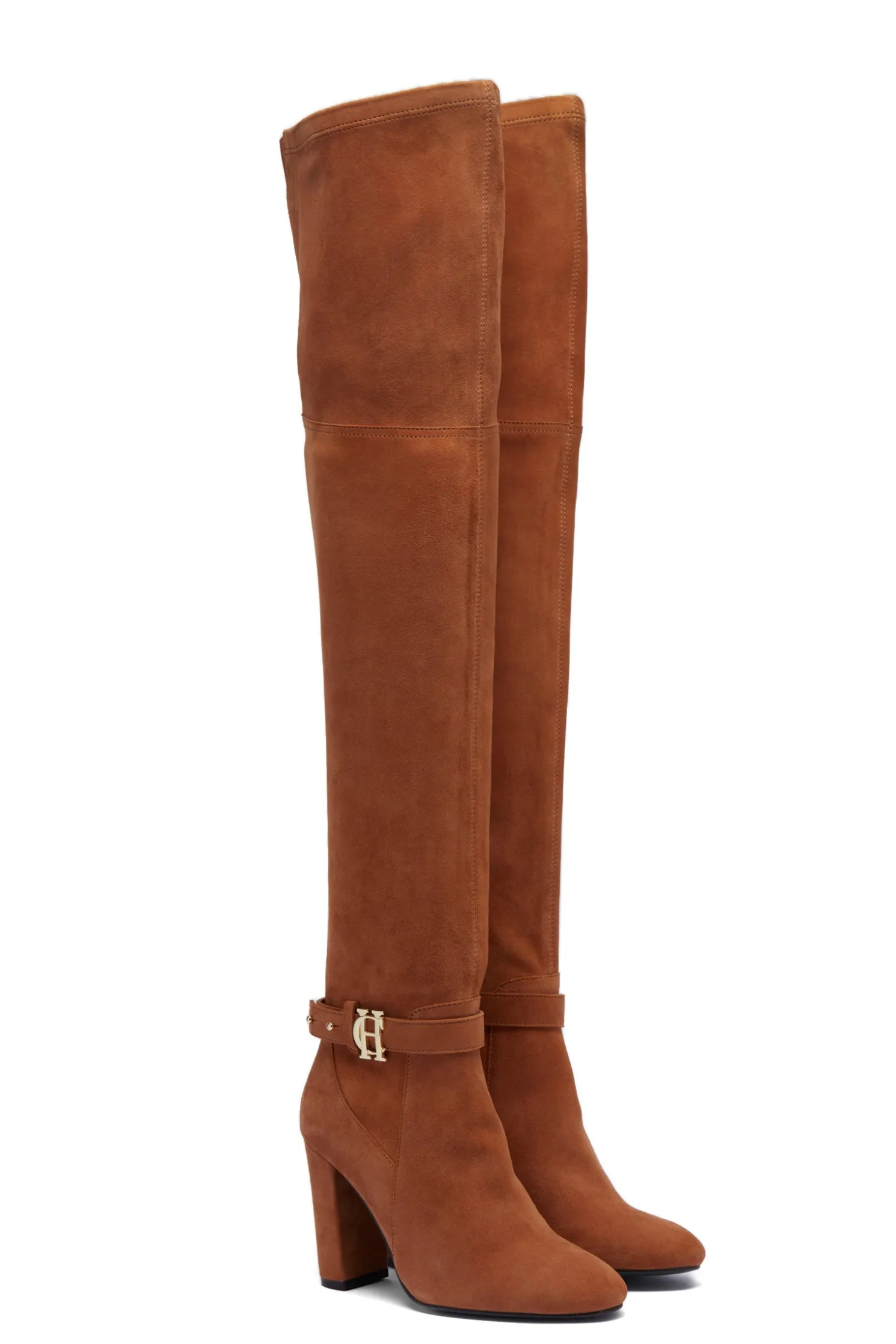 Sloane Over The Knee Boot (Tan)