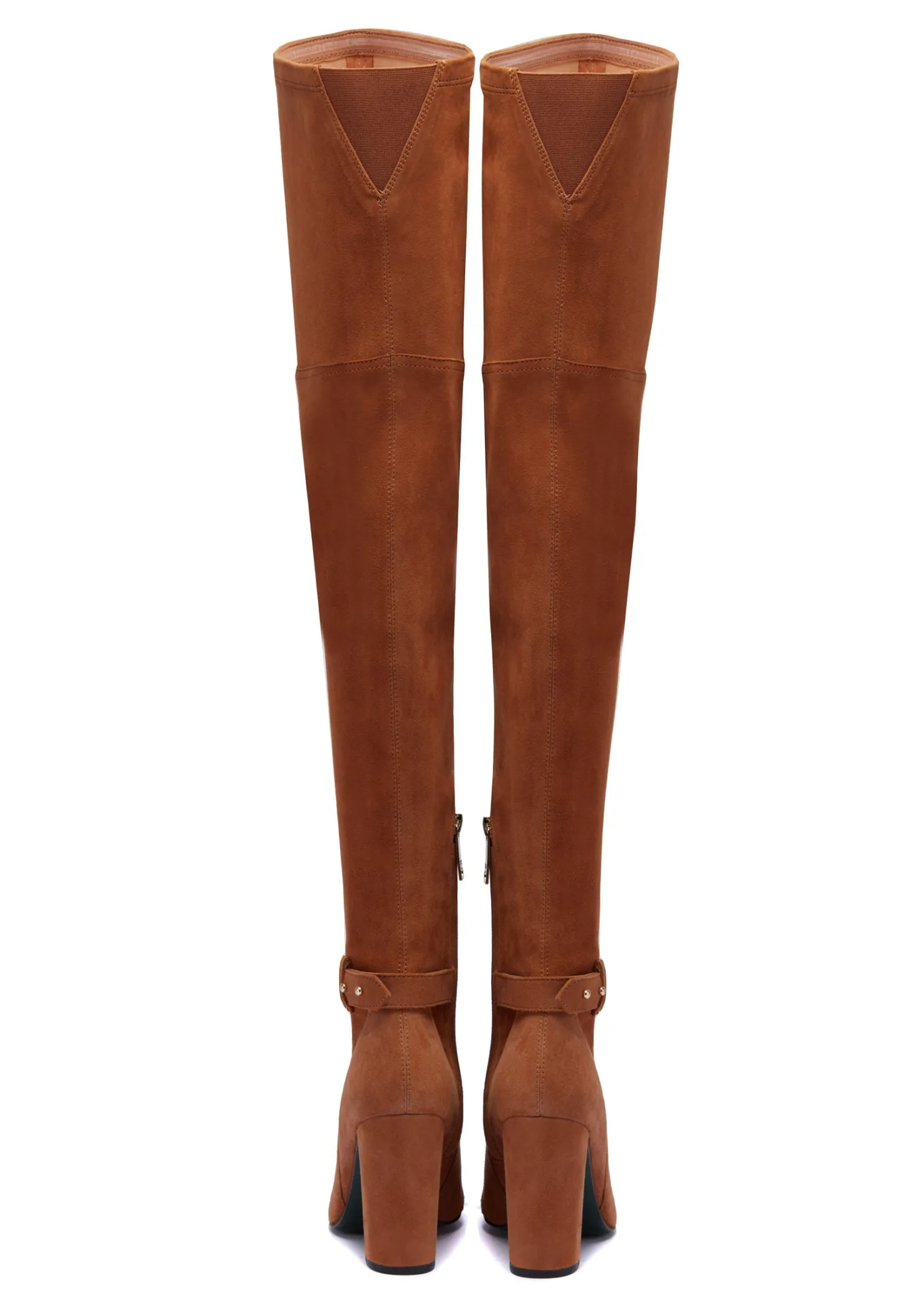 Sloane Over The Knee Boot (Tan)