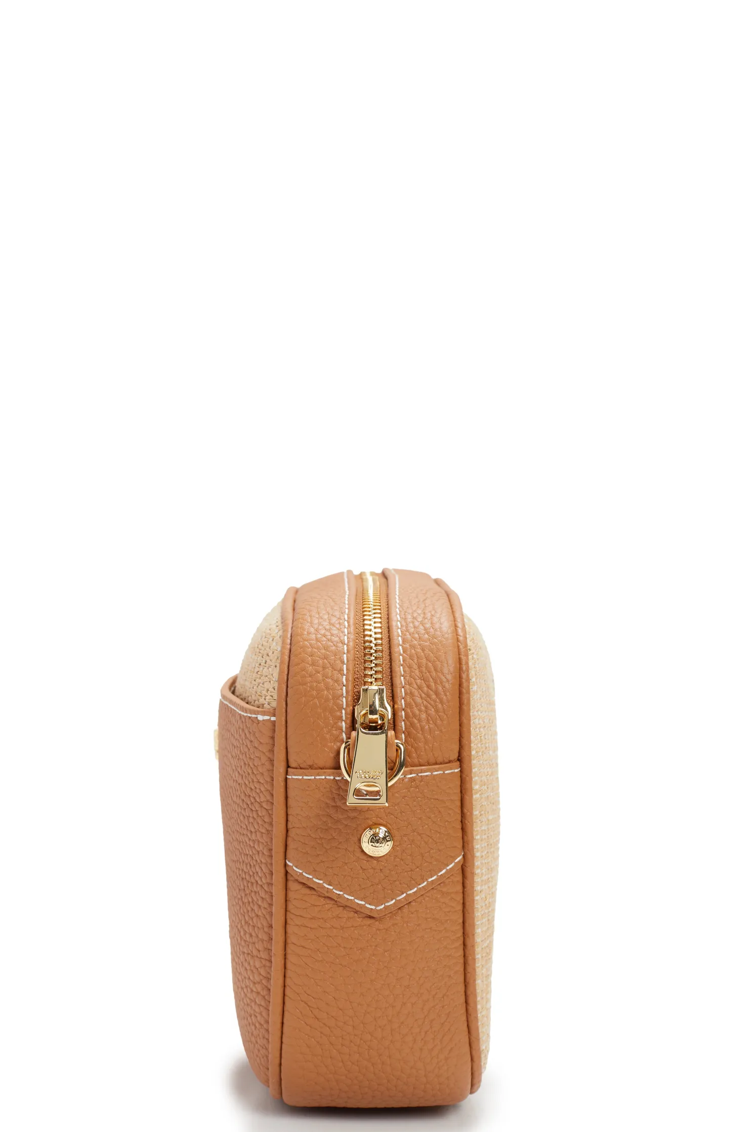 Soho Camera Bag (Tan Raffia)