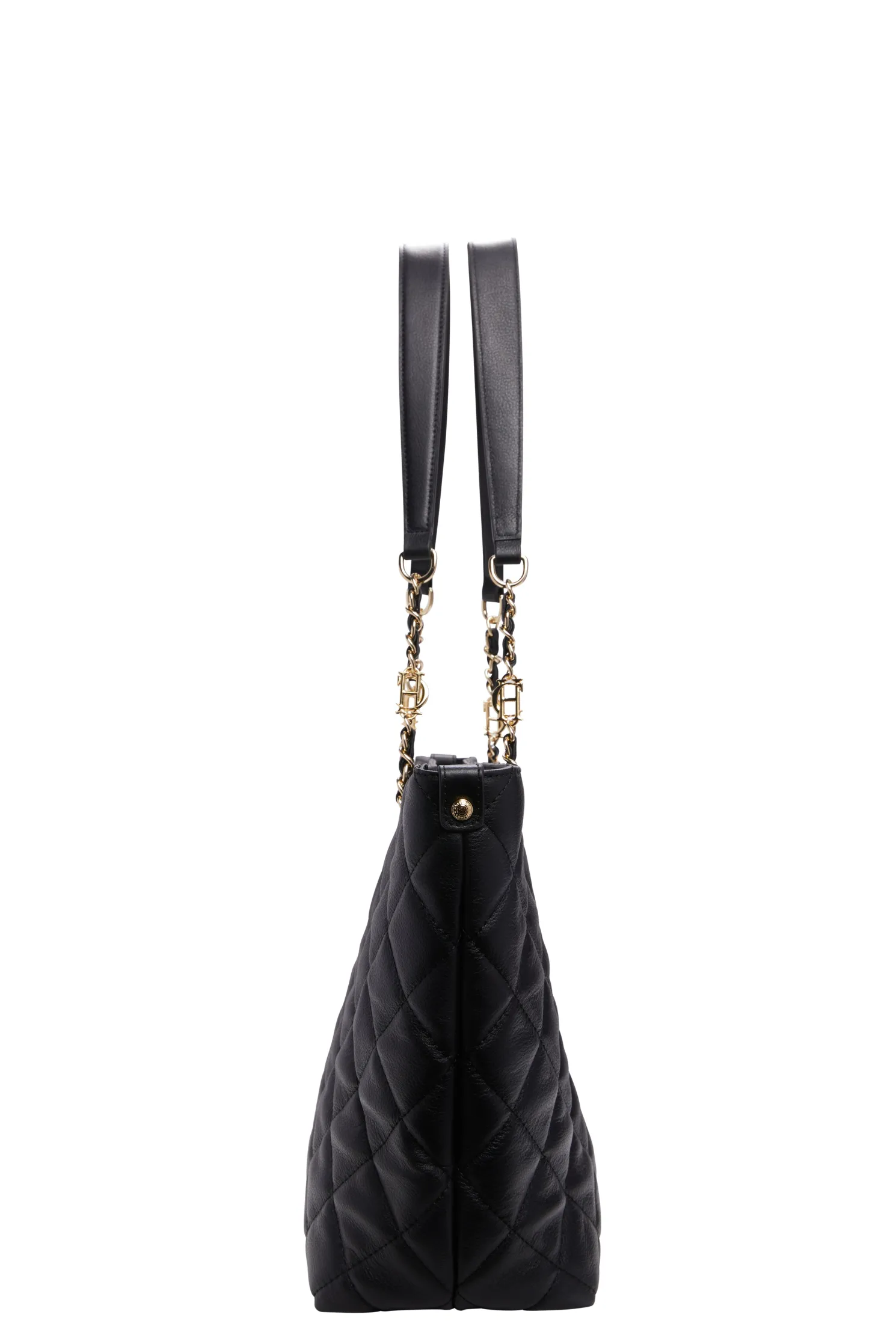 Soho Quilted Tote (Black)