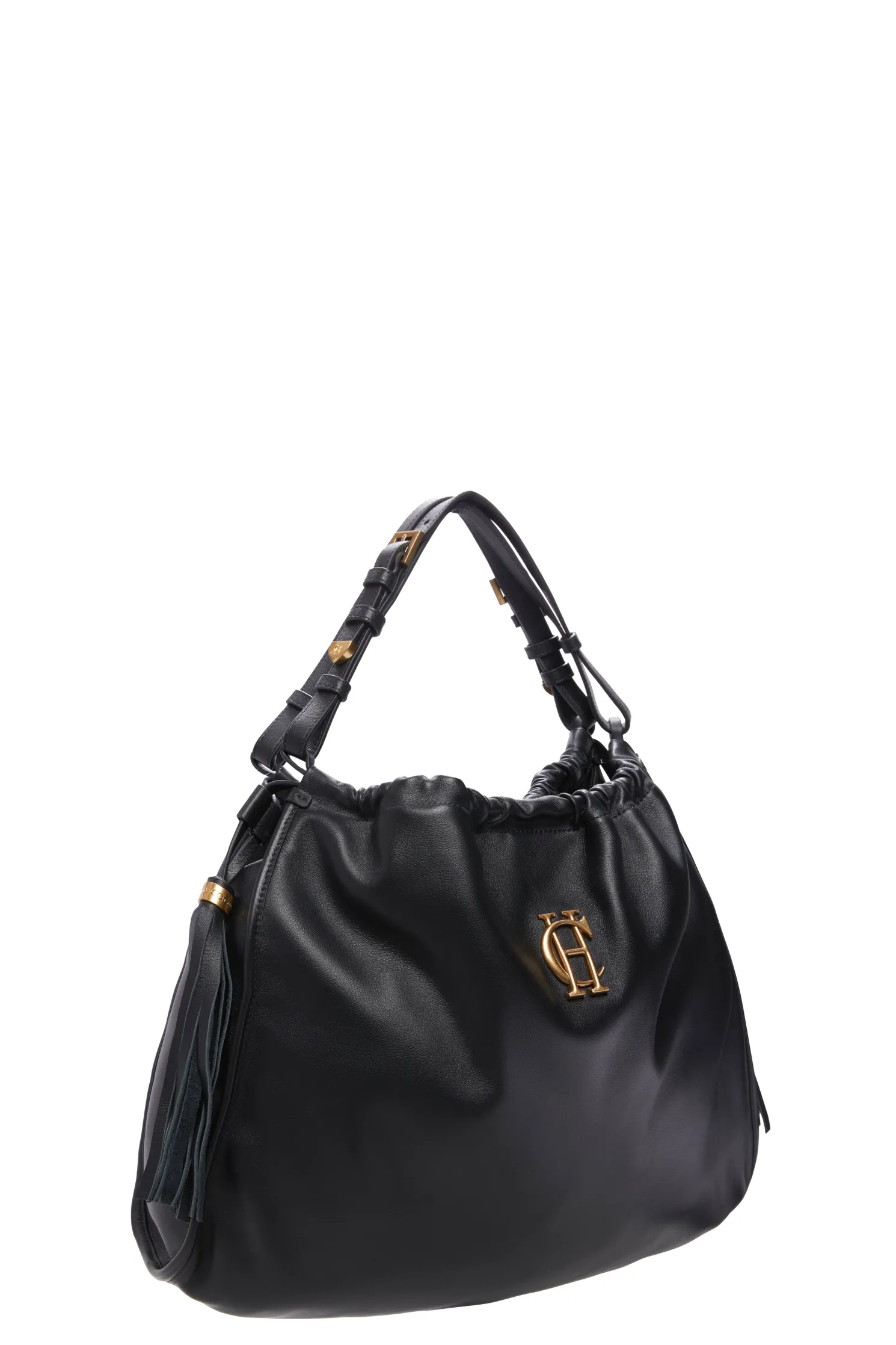 Soho Slouch Tote (Black)